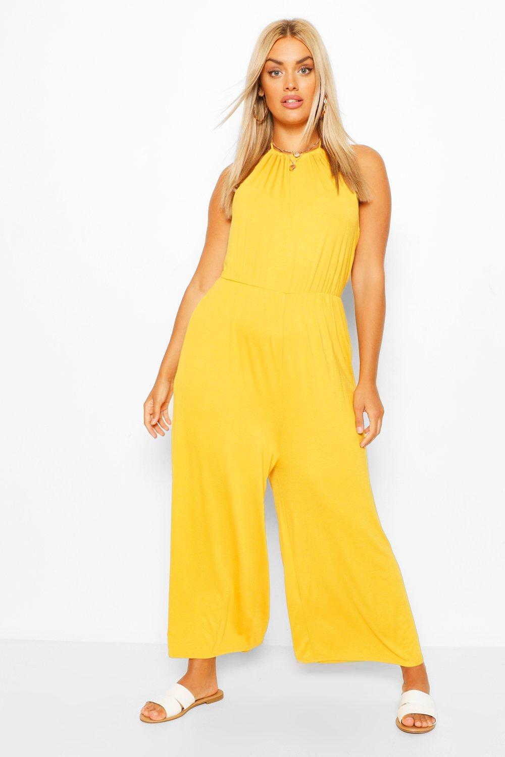 Boohoo jersey jumpsuit online