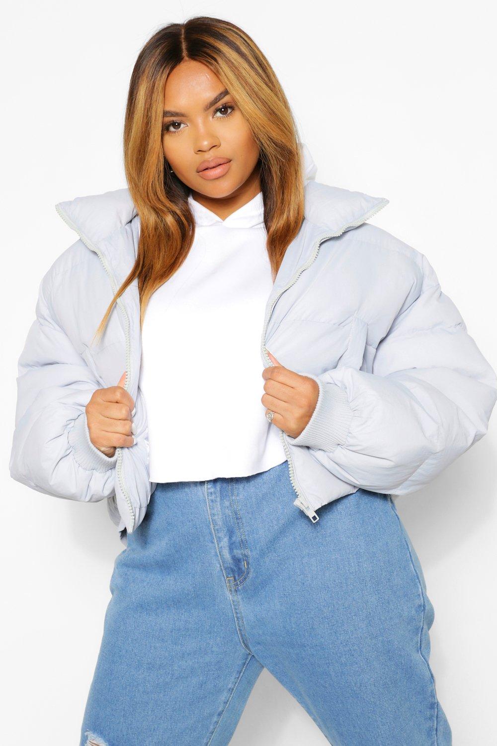 white jacket boohoo