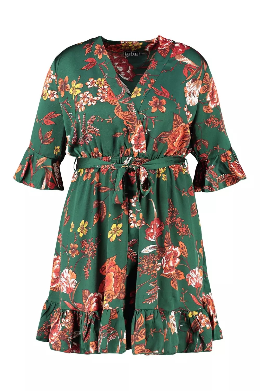 Oriental shop wrap dress