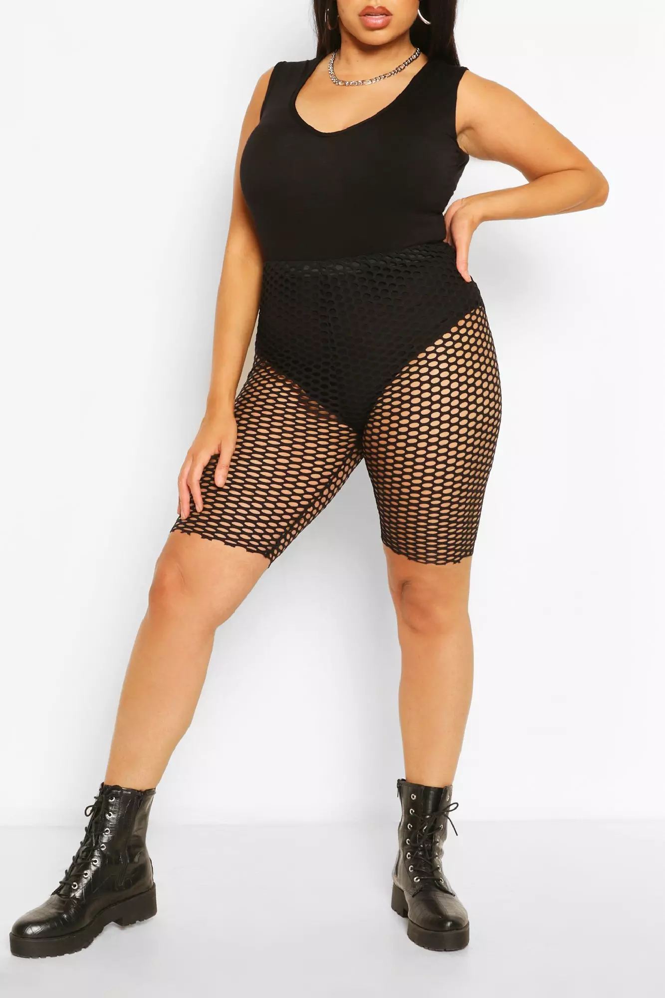 Fishnet biker shop shorts near me