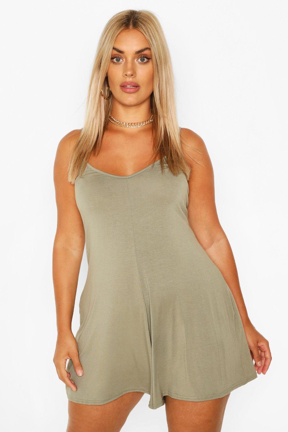 boohoo playsuit plus