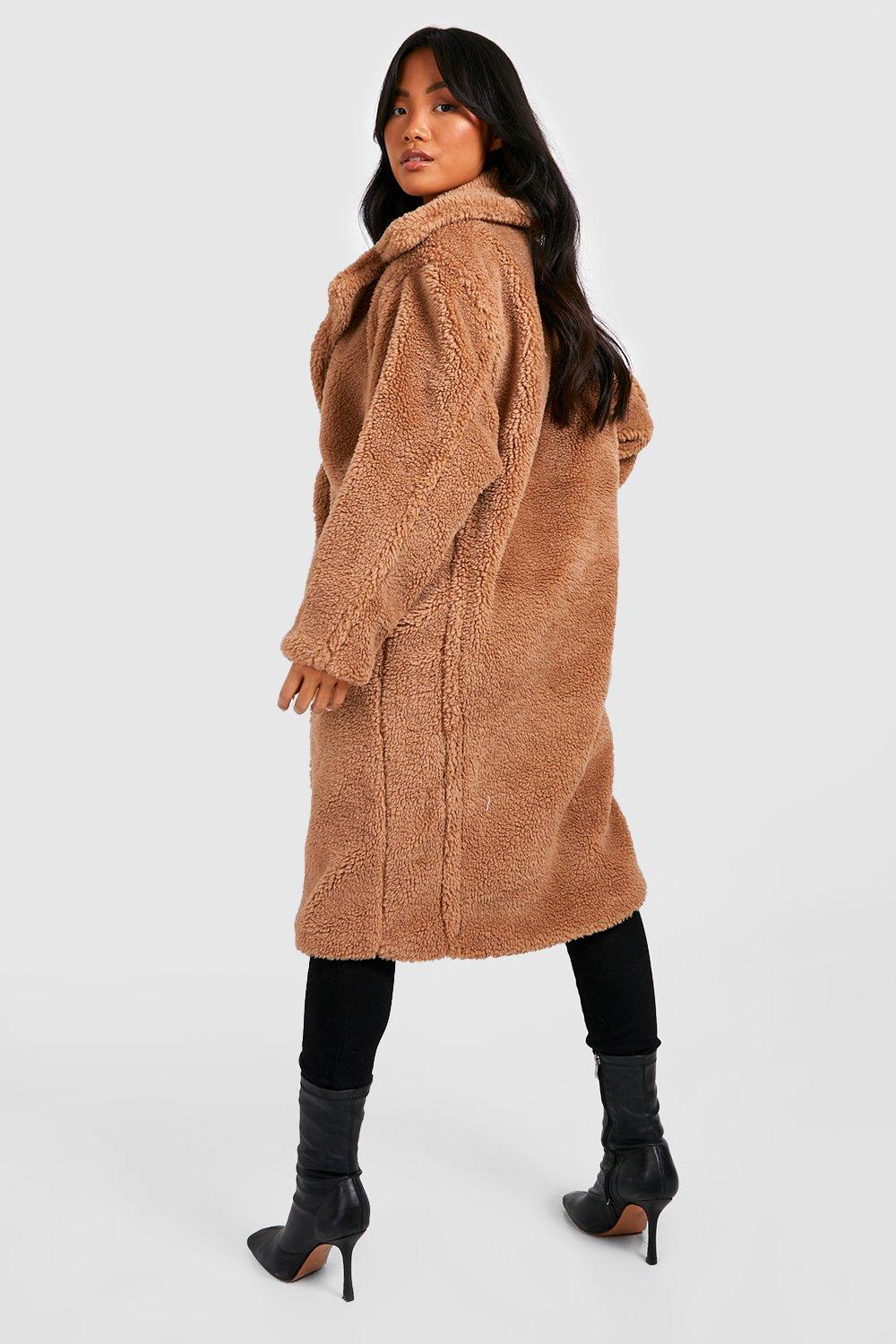 Boohoo teddy sales coat review