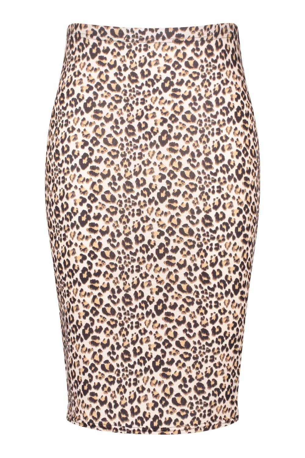 Mid length hotsell leopard skirts unlimited