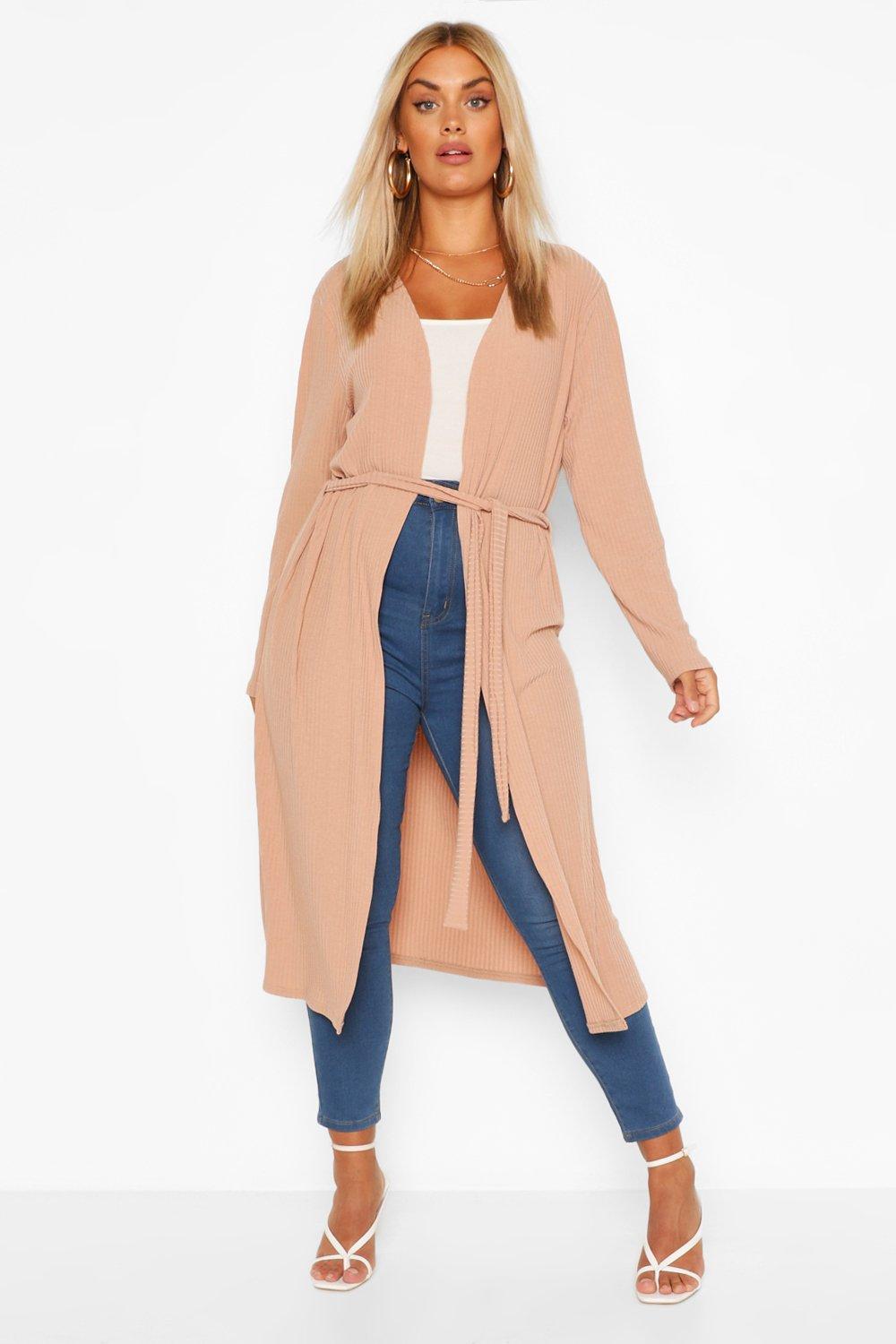 Boohoo longline outlet cardigan