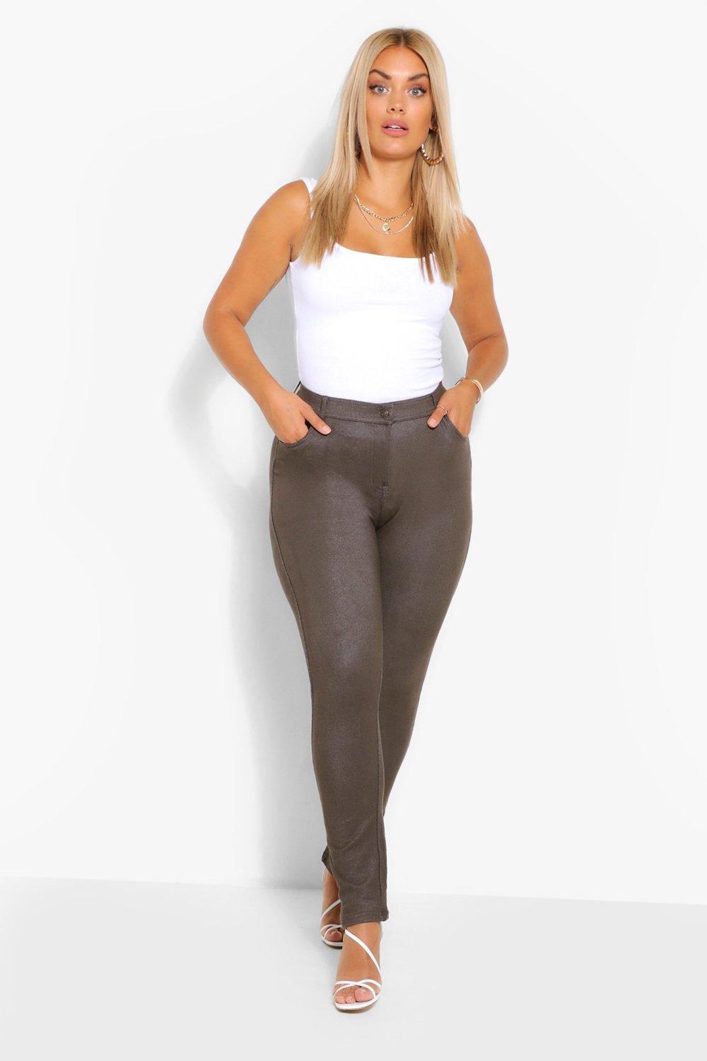 Cheap plus size hot sale leggings and jeggings