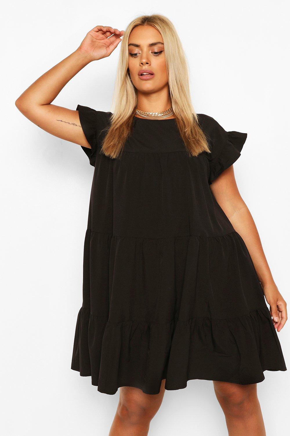 Boohoo 2024 smock dress