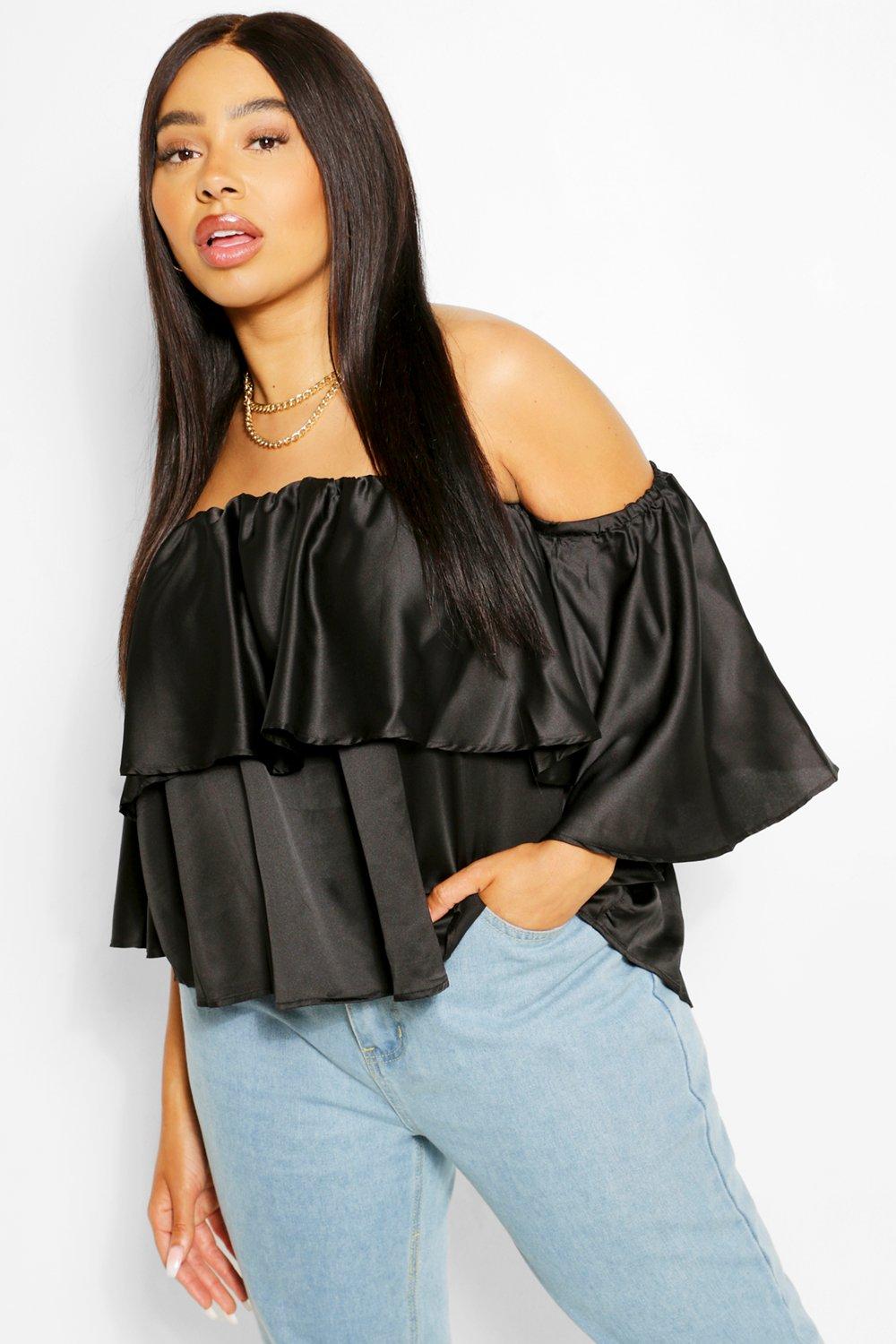 boohoo bardot top