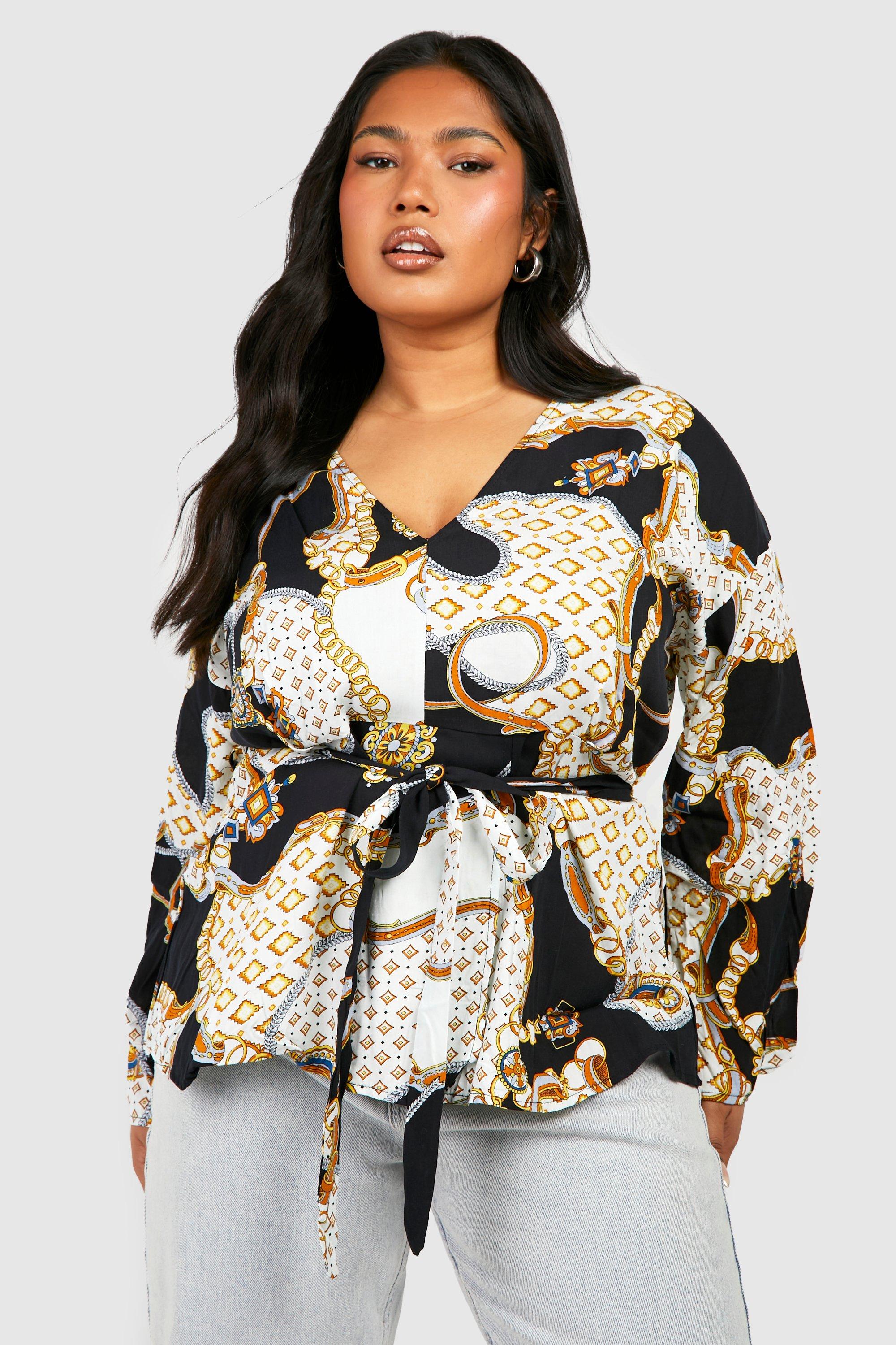 Boohoo plus hot sale size kimono