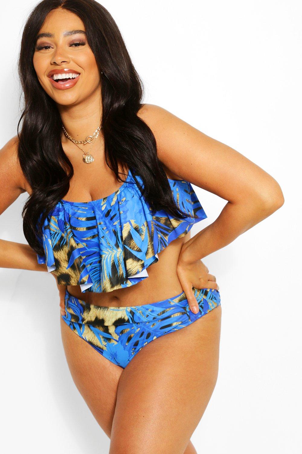 boohoo plus beachwear