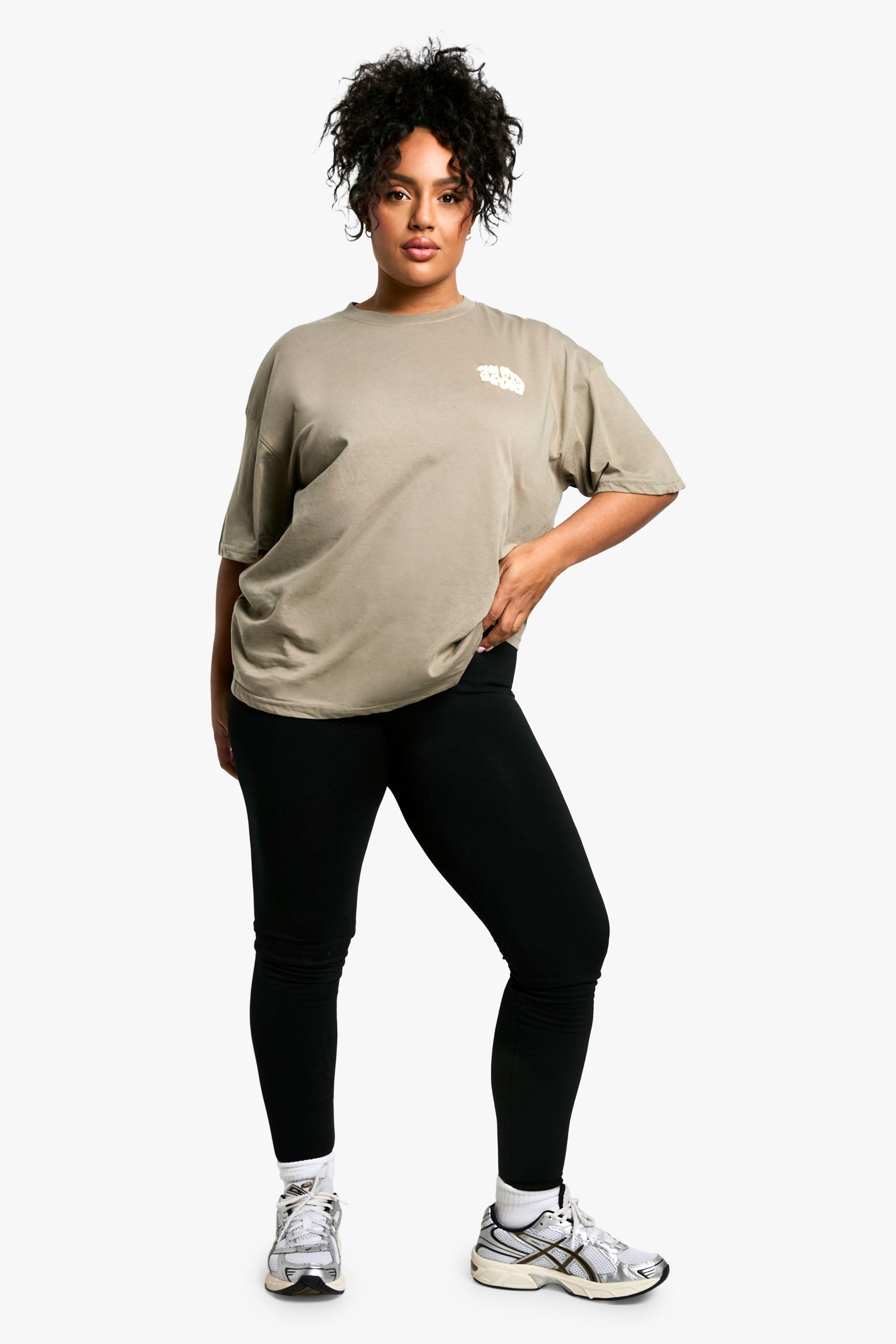 Plus size tall fleece lined leggings hotsell