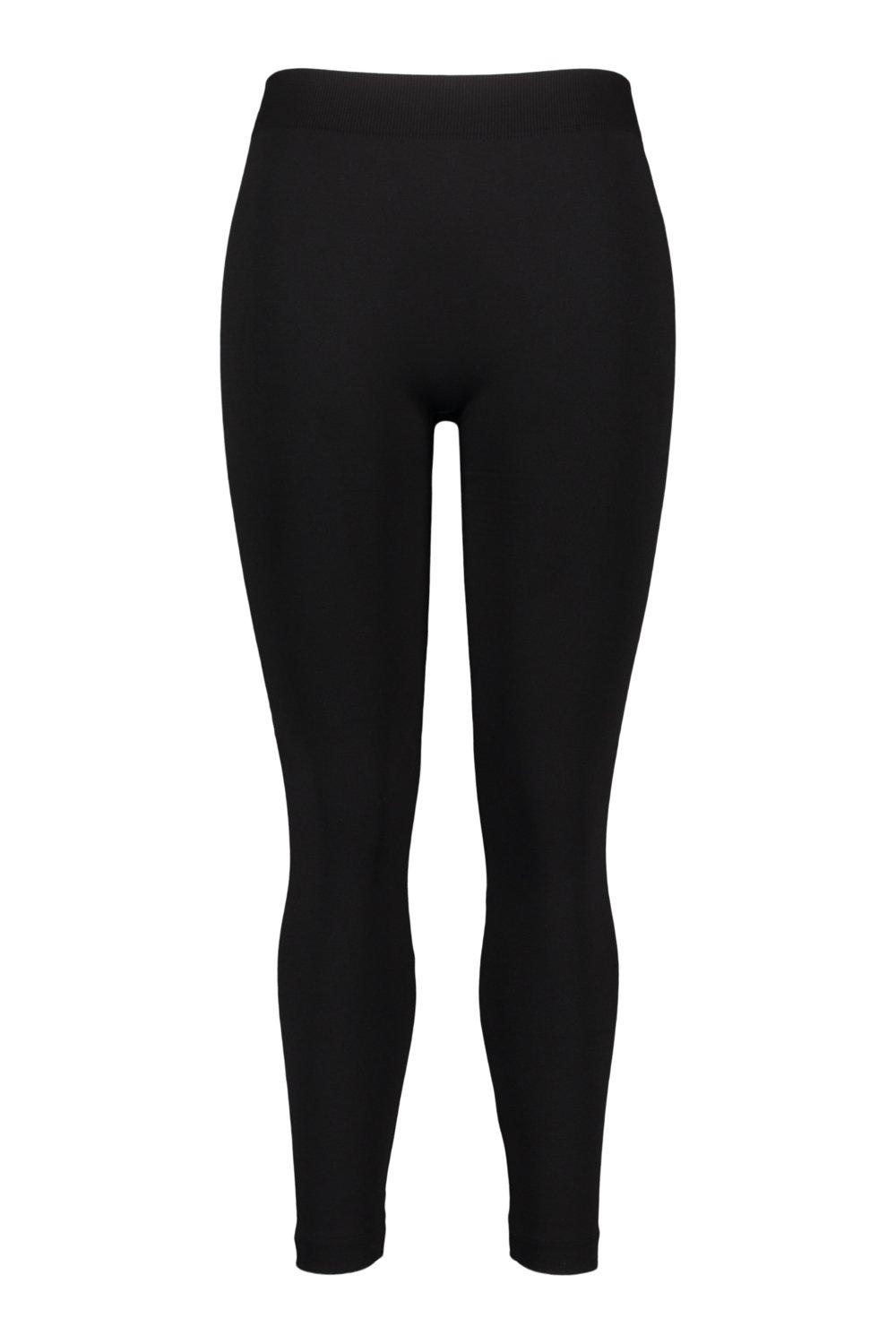 Buy Seawhisper Black Fleece Lined Leggings for Women Plus Size XL 2XL XXL  3XL XXXL Online at desertcartINDIA