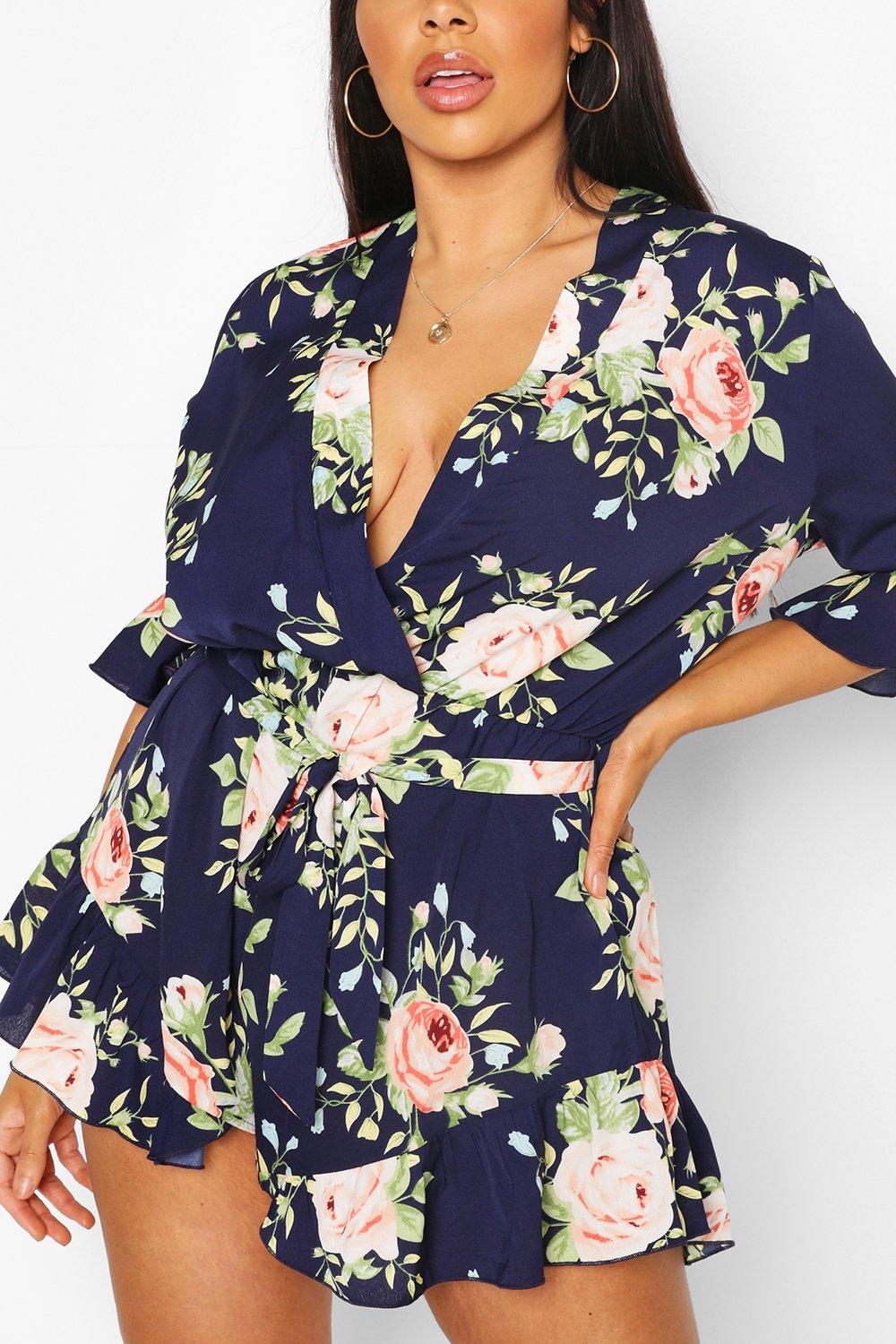 plus size playsuit nz