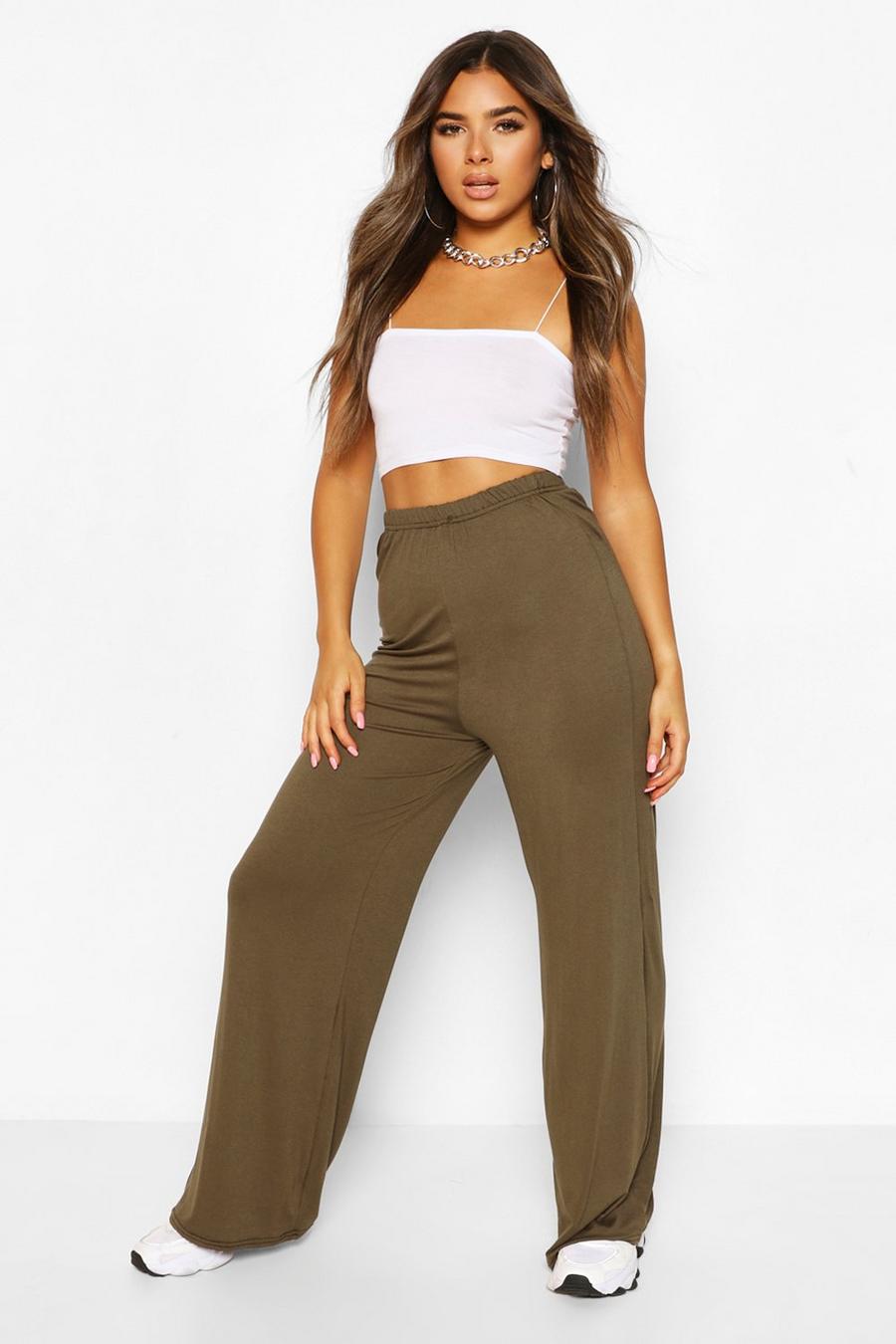 Petite Extreme Wide Leg High Waisted Pants image number 1