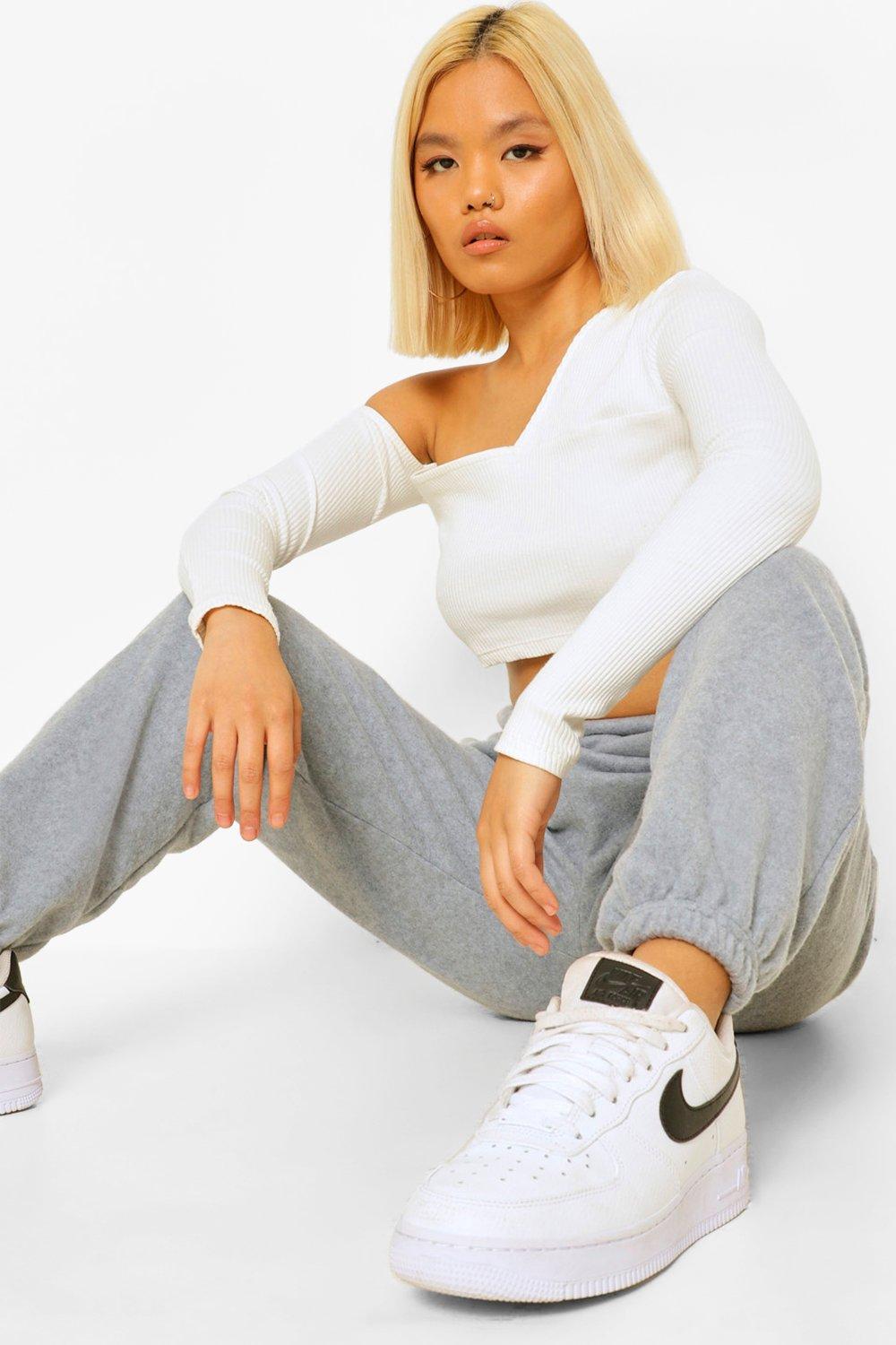 boohoo petite joggers