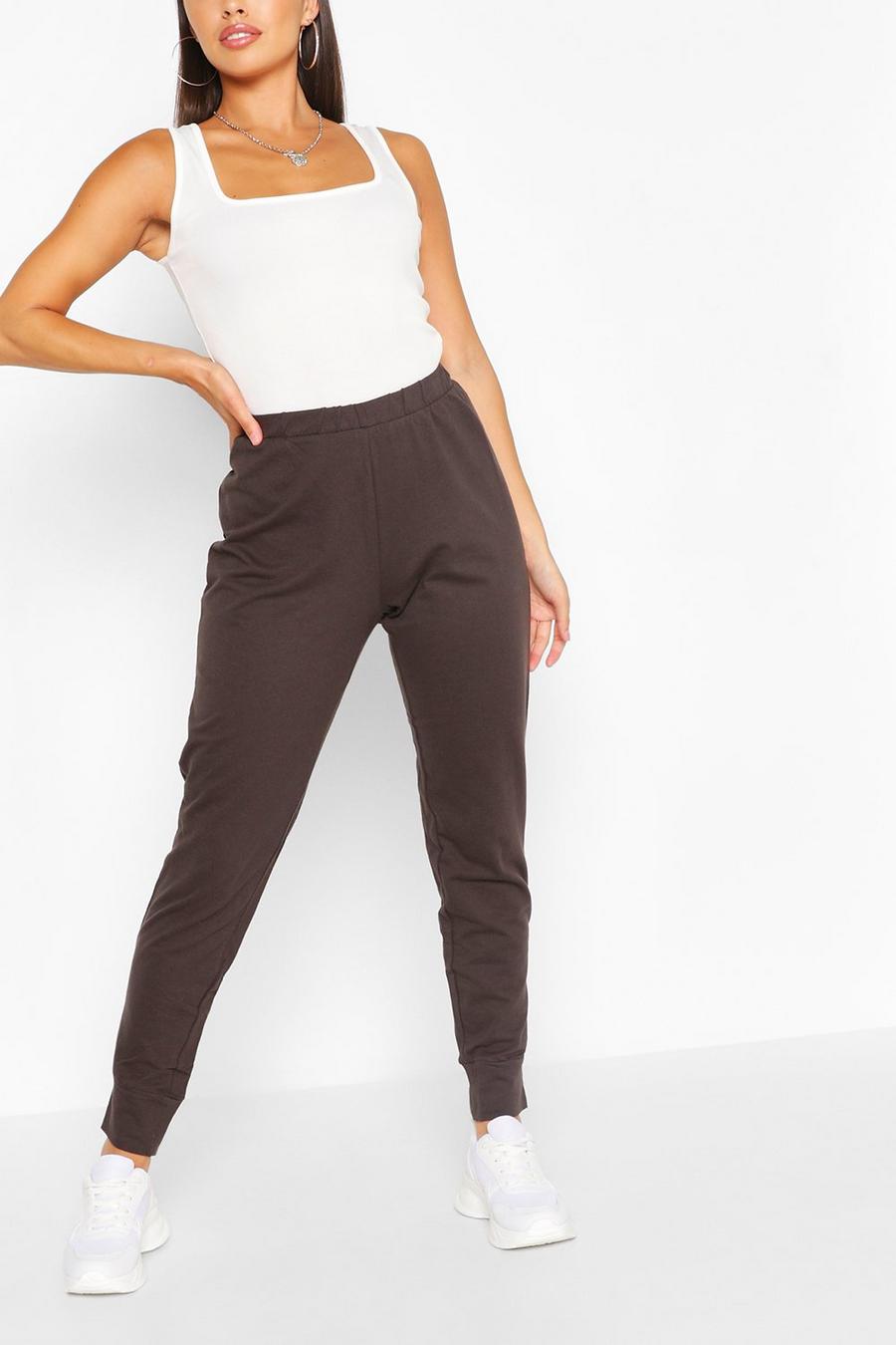 Charcoal Petite Lightweight Joggers image number 1