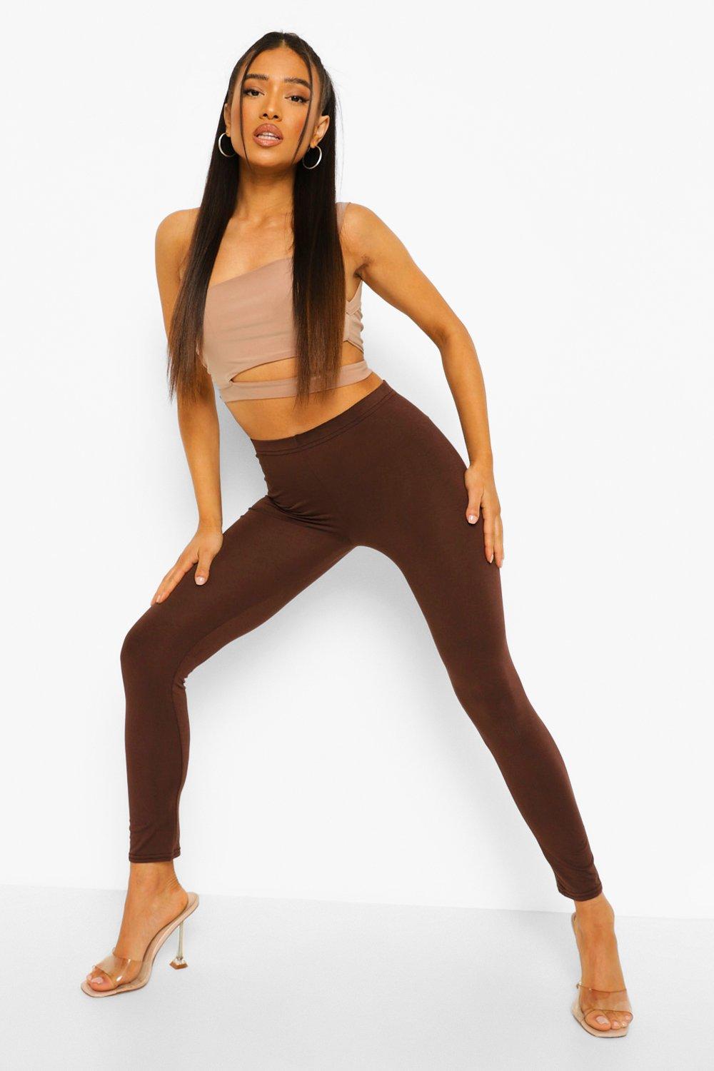 Women's Petite Basic Seamless Leggings