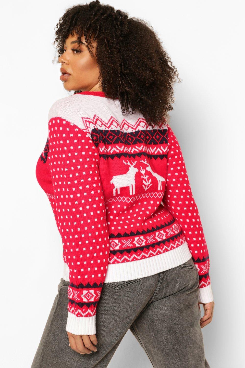 Boohoo hotsell reindeer jumper