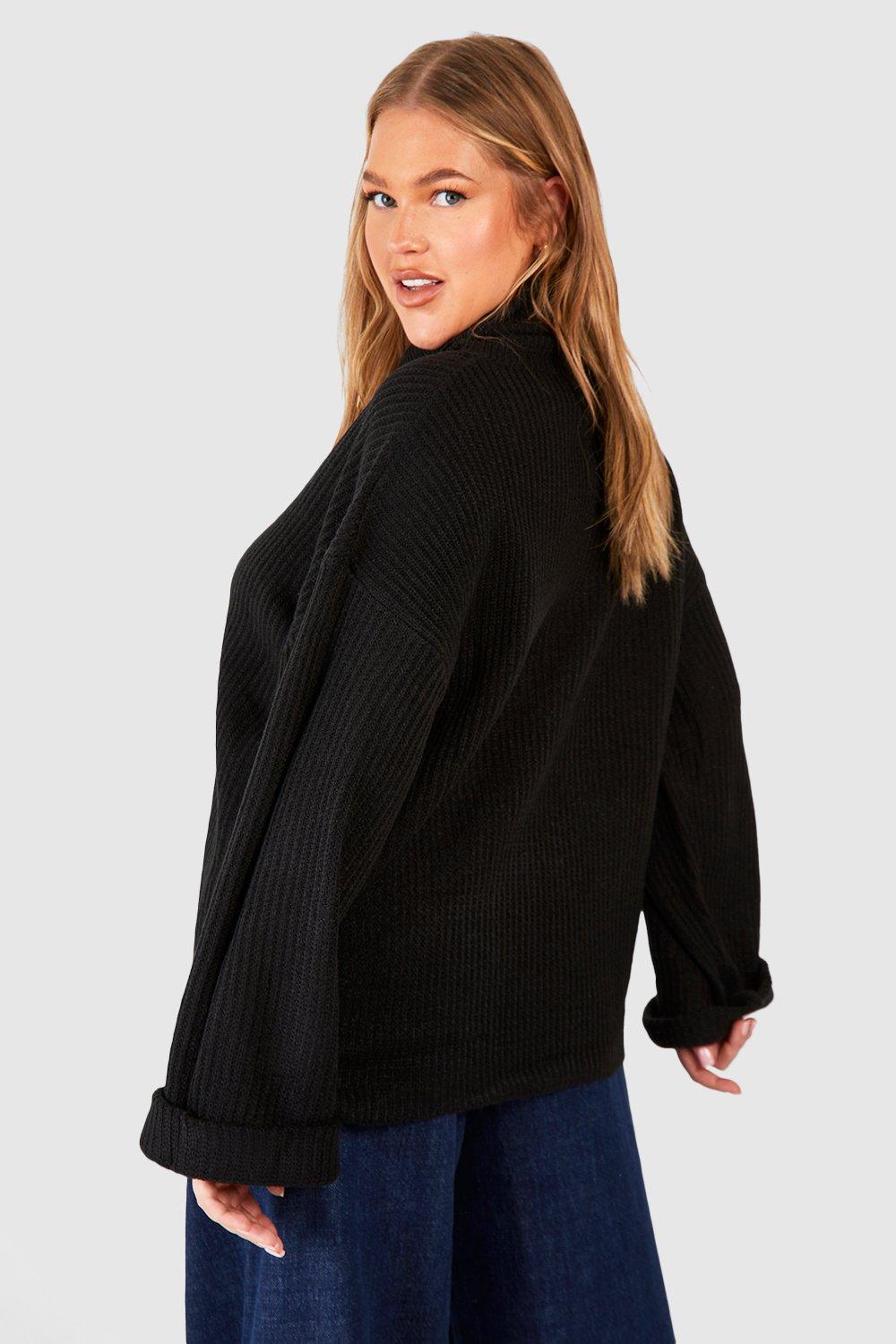 Boohoo best sale plus sweaters