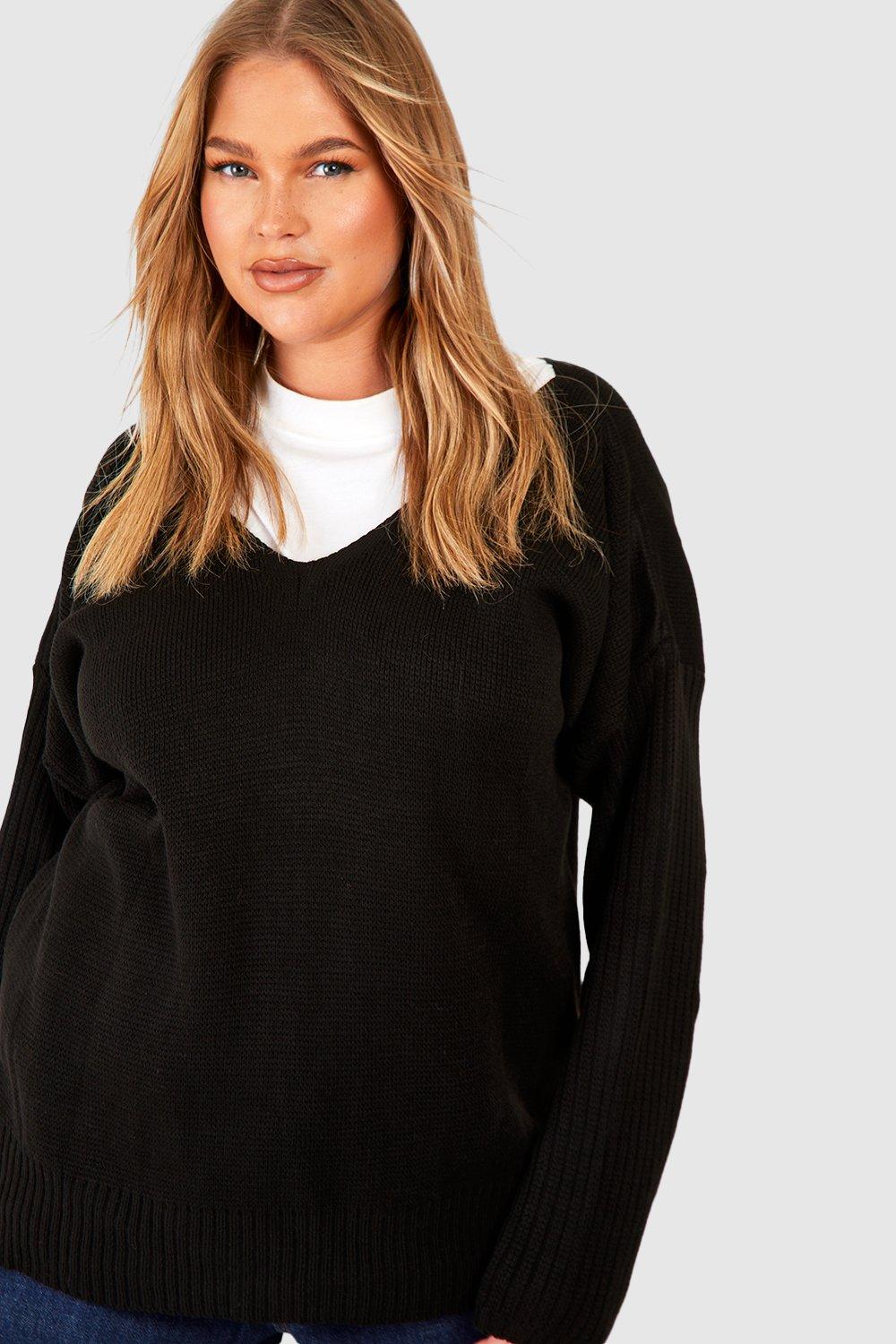 Boohoo on sale plus jumpers