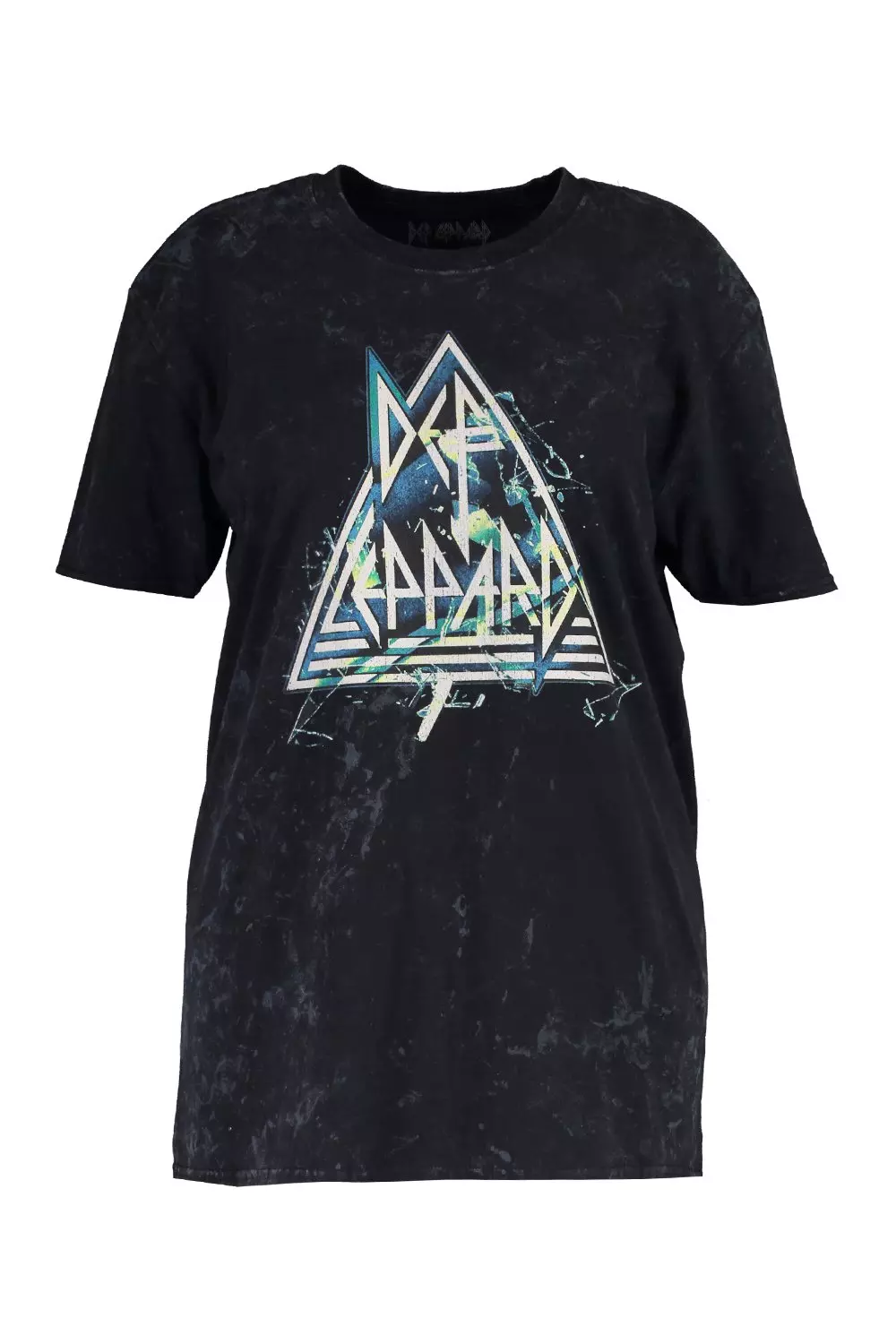 Black Plus Def Leppard License T-Shirt alternative image