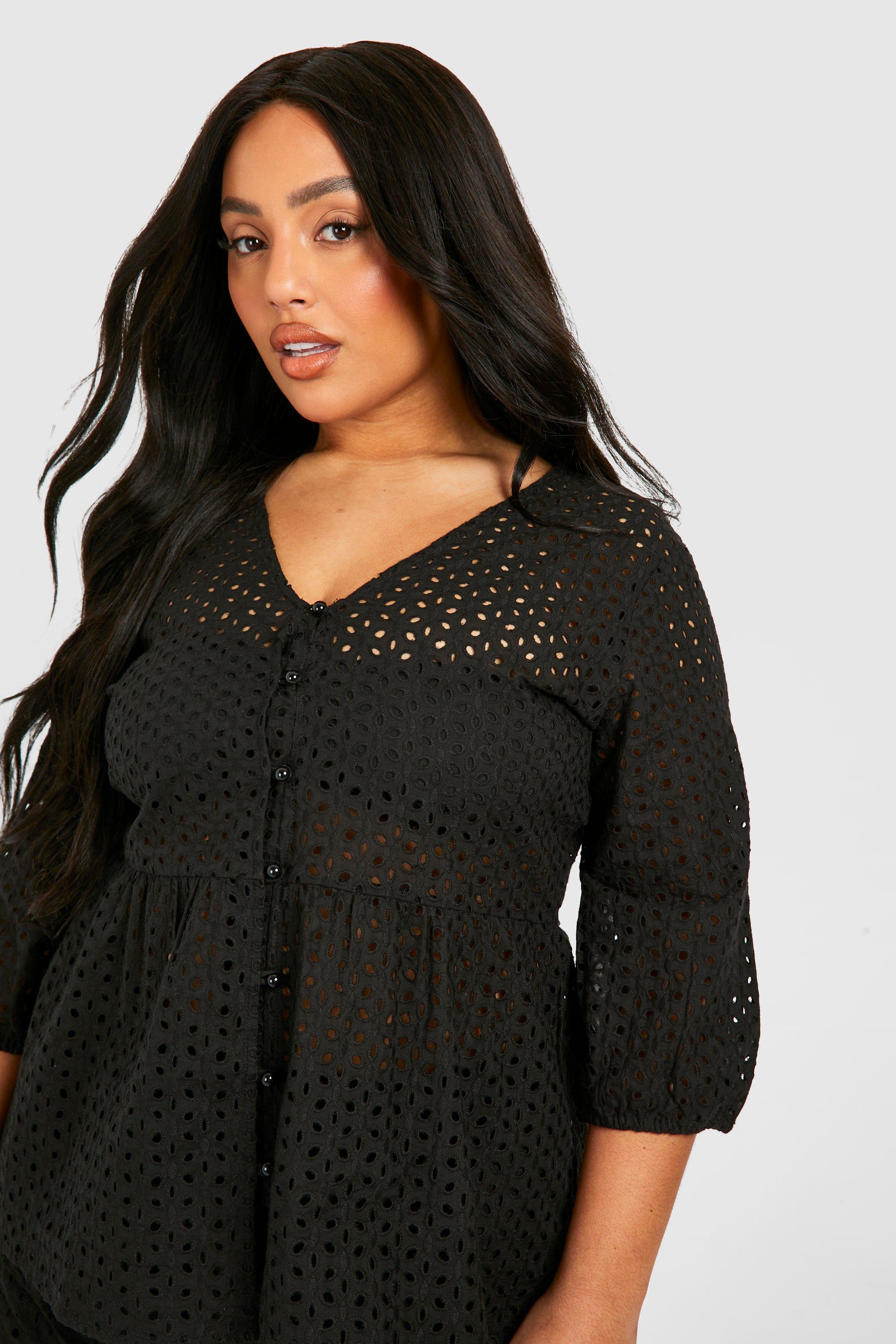 Plus size smock tops online