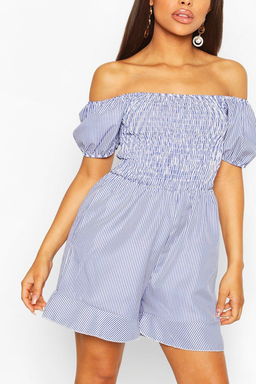 boohoo petite playsuit
