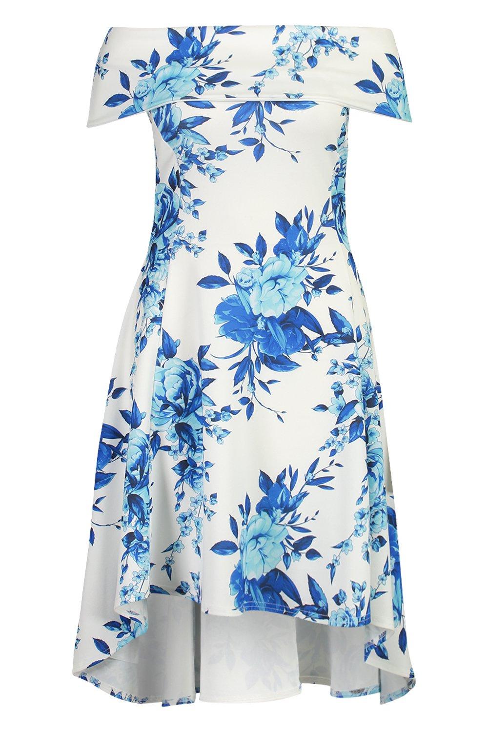 Bardot dip hem skater dress hotsell