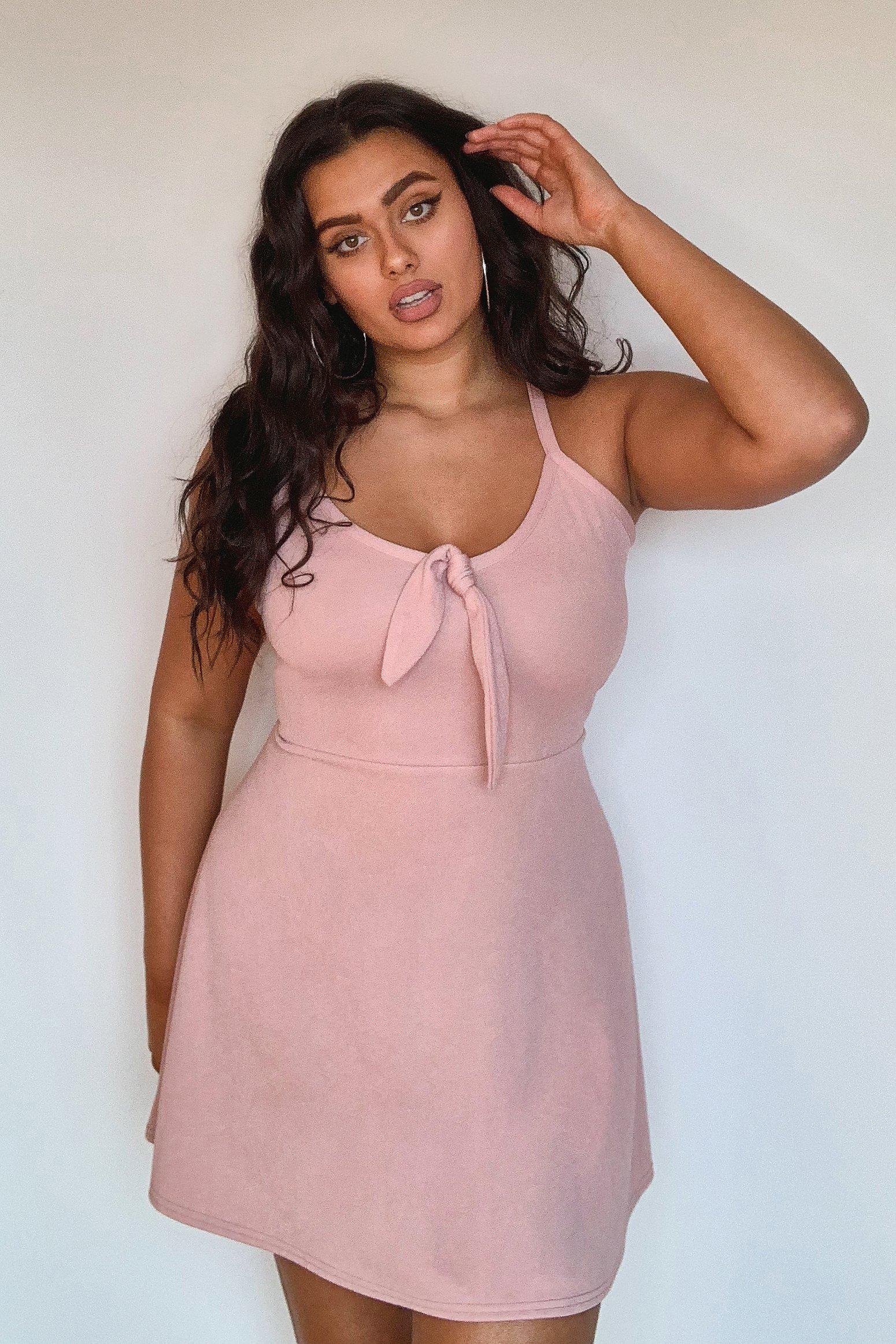 boohoo cami dress