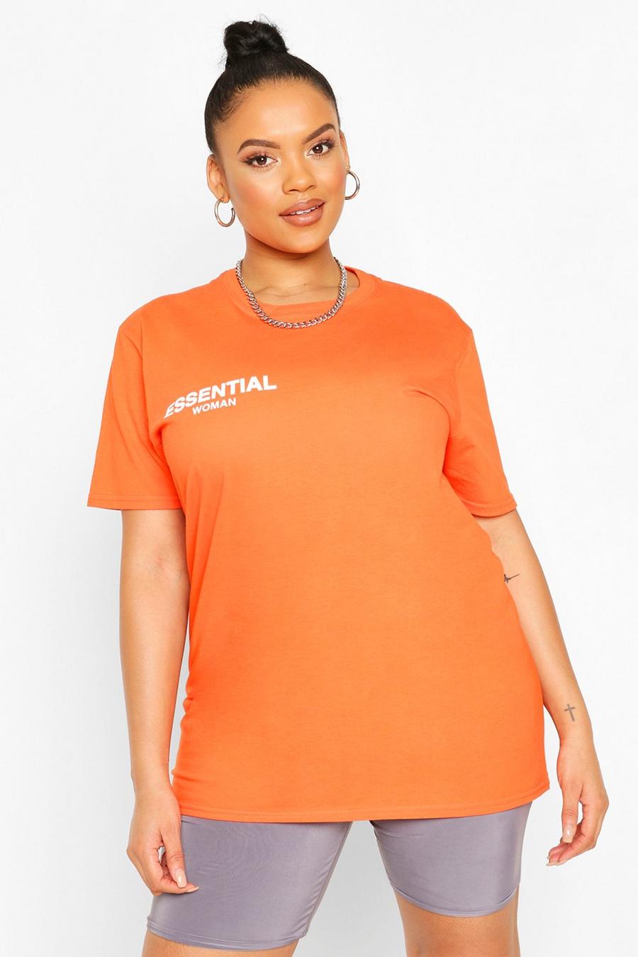 Orange Plus Essential T-Shirt image number 1