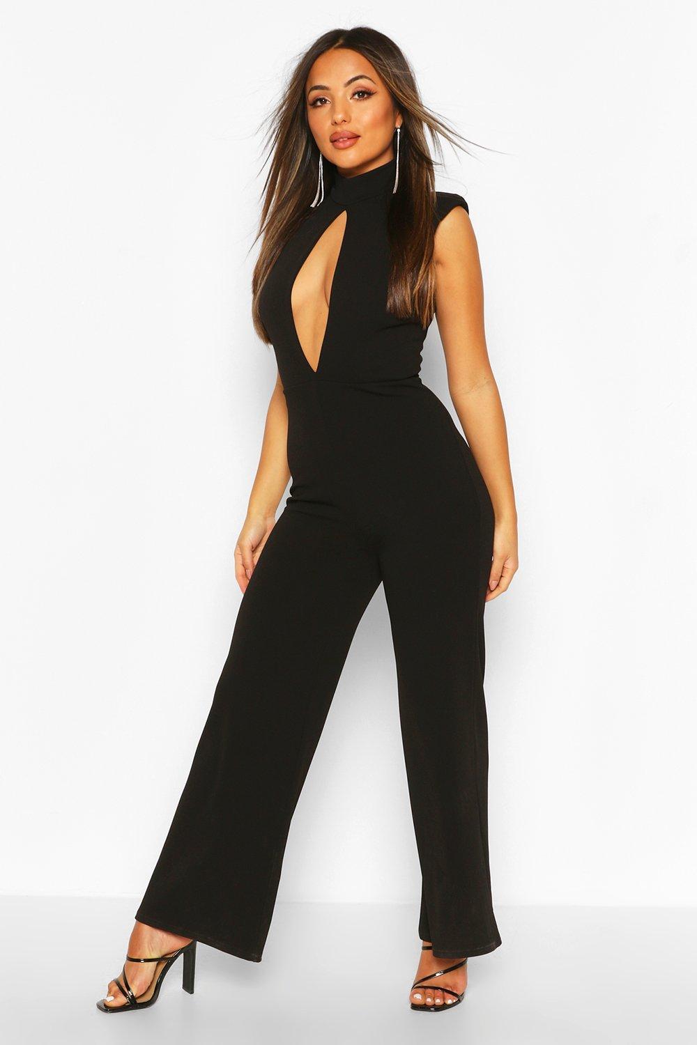 petite cut out jumpsuit