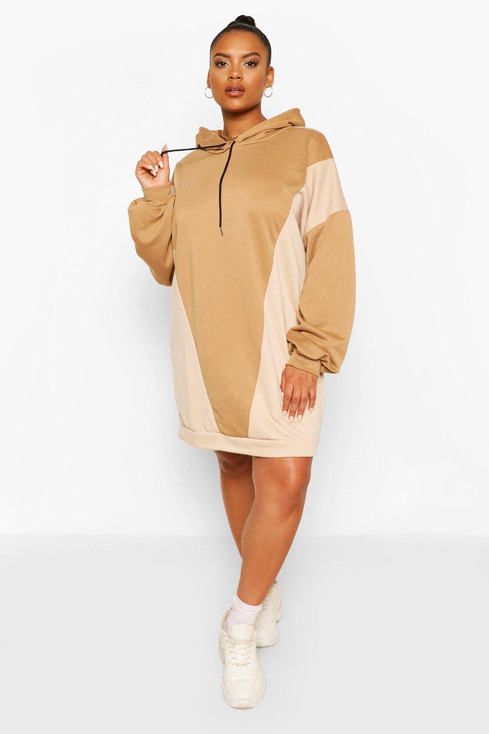 camel colour hoodie