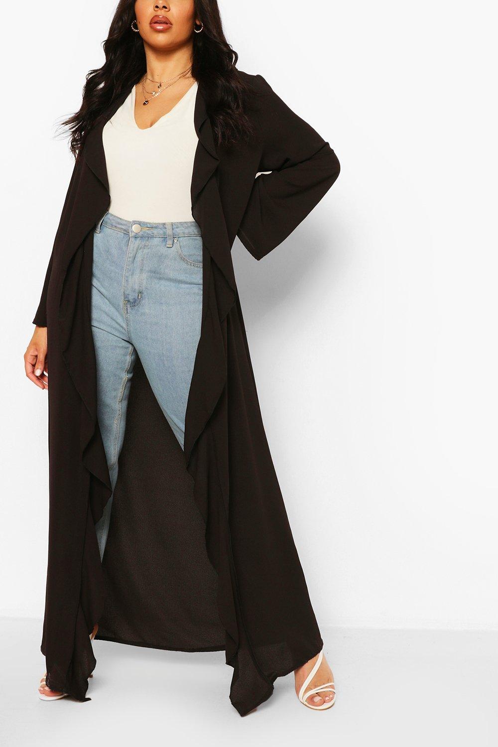 boohoo maxi kimono