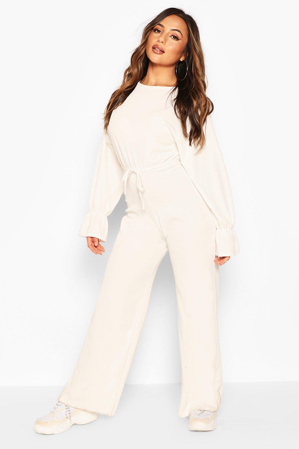 petite loungewear jumpsuit