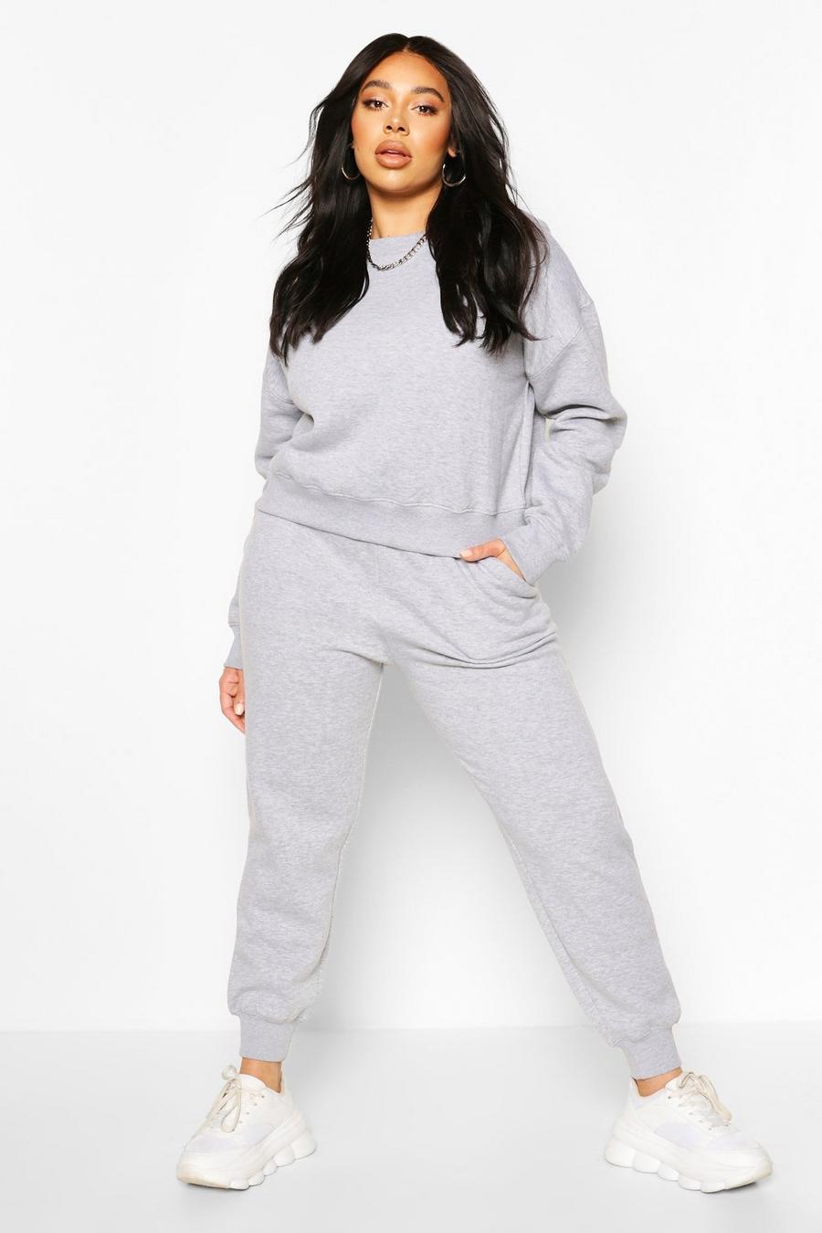 Grey Plus - Oversize joggers image number 1