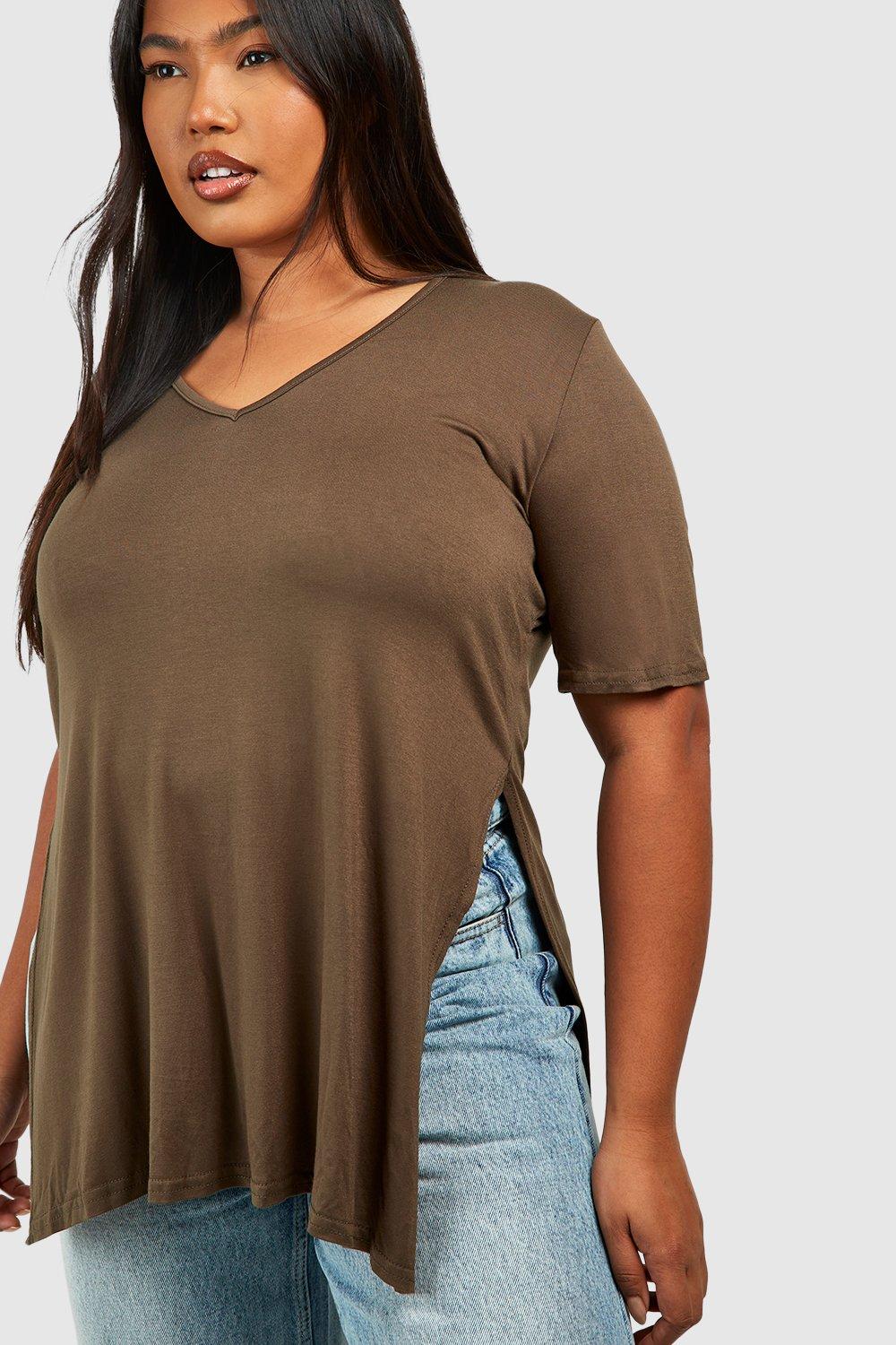 Boohoo plus clearance size t shirts