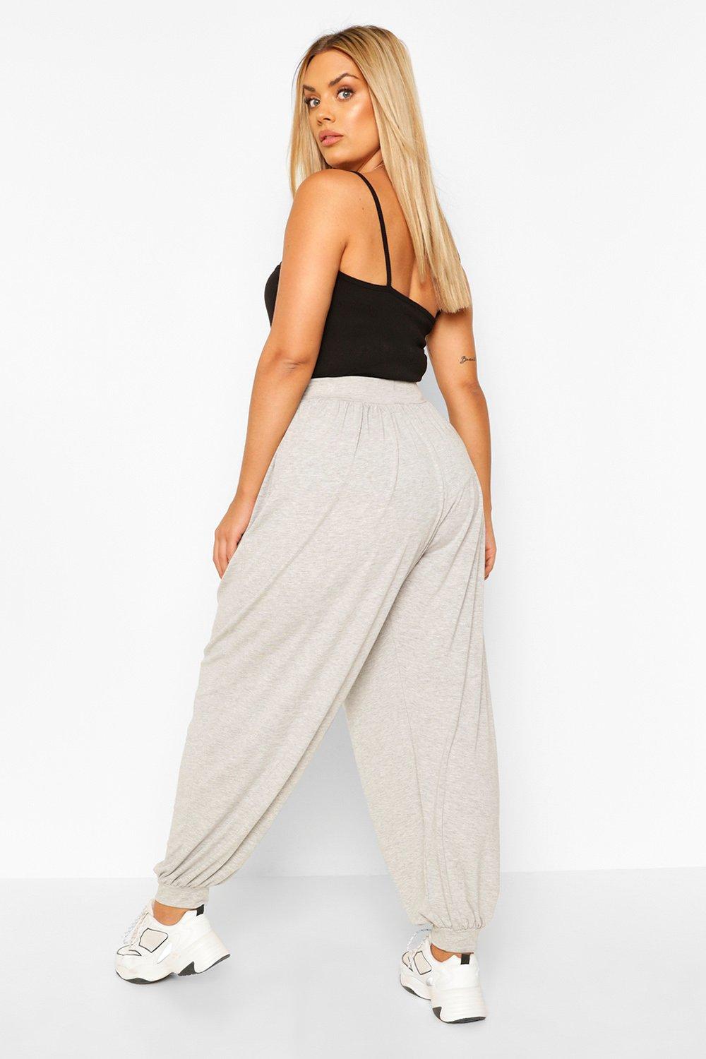 jersey harem pants women