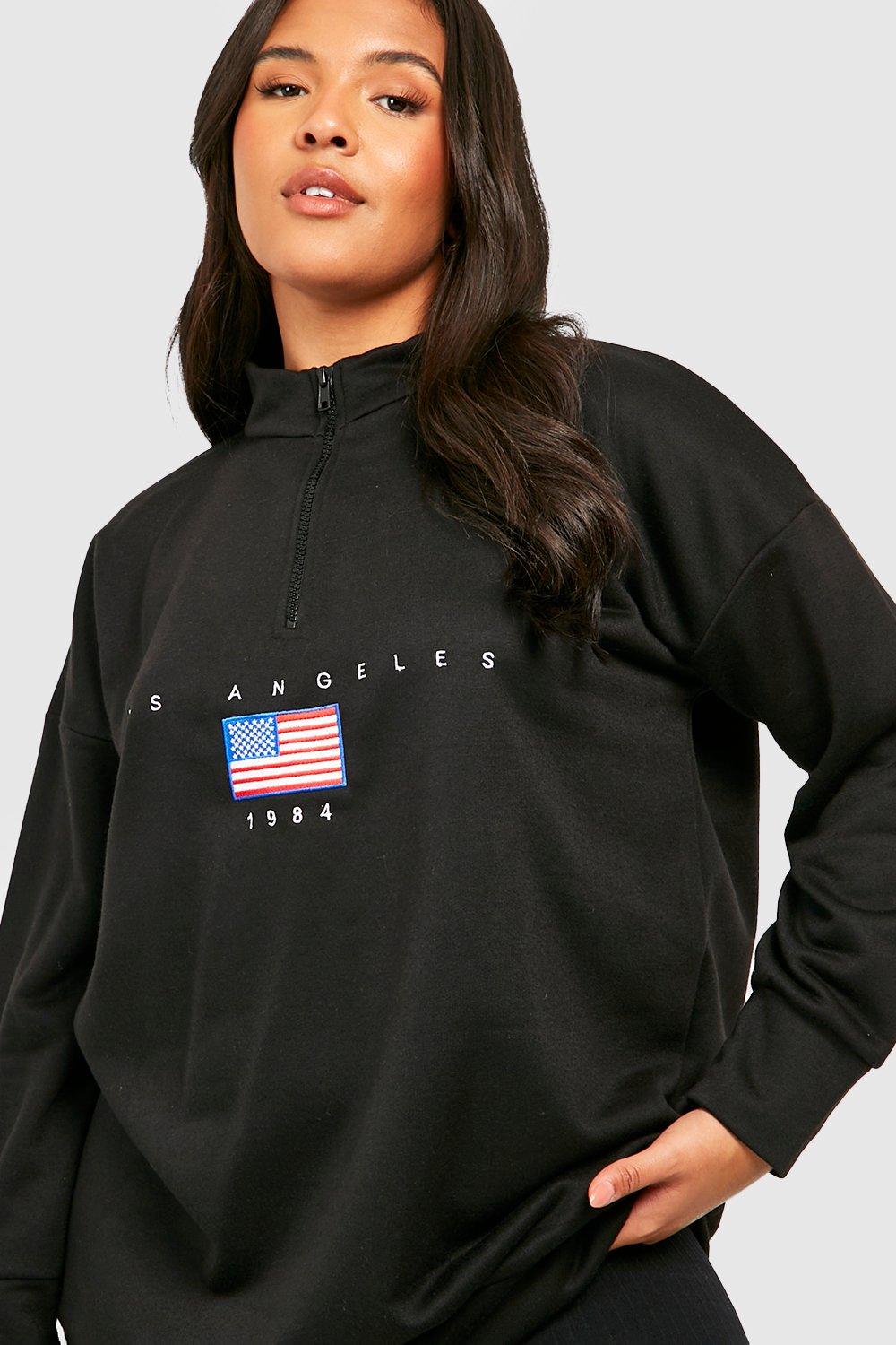 American best sale slogan sweatshirt