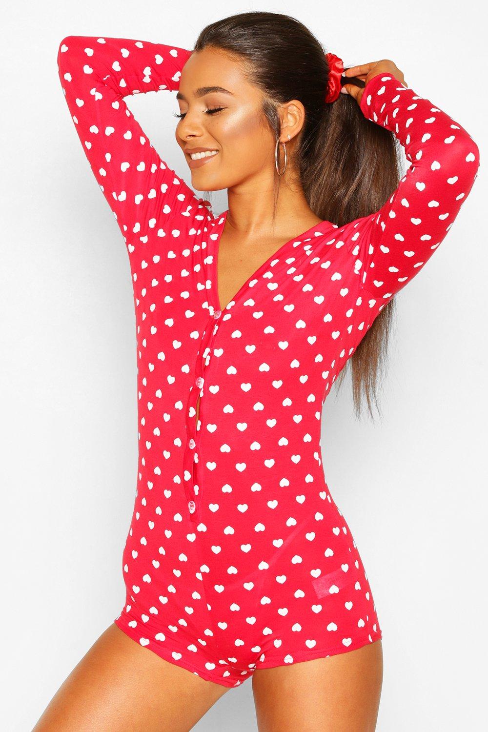 Pj romper long sleeve sale