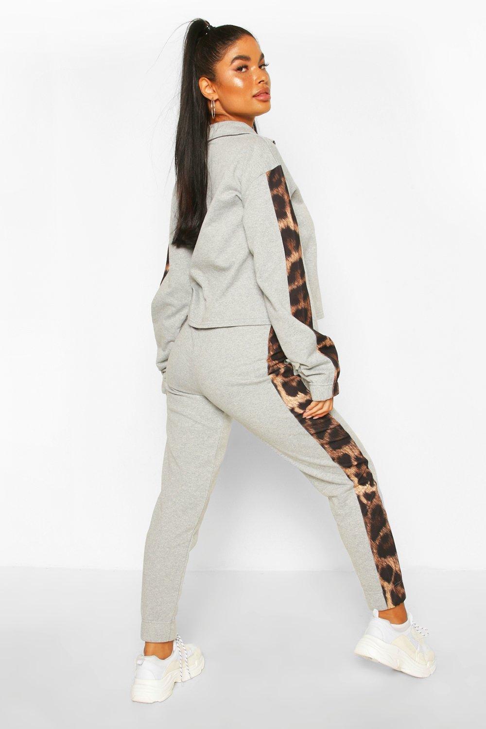 petite side stripe joggers