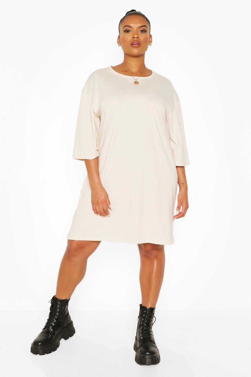 boohoo curve dresses sale
