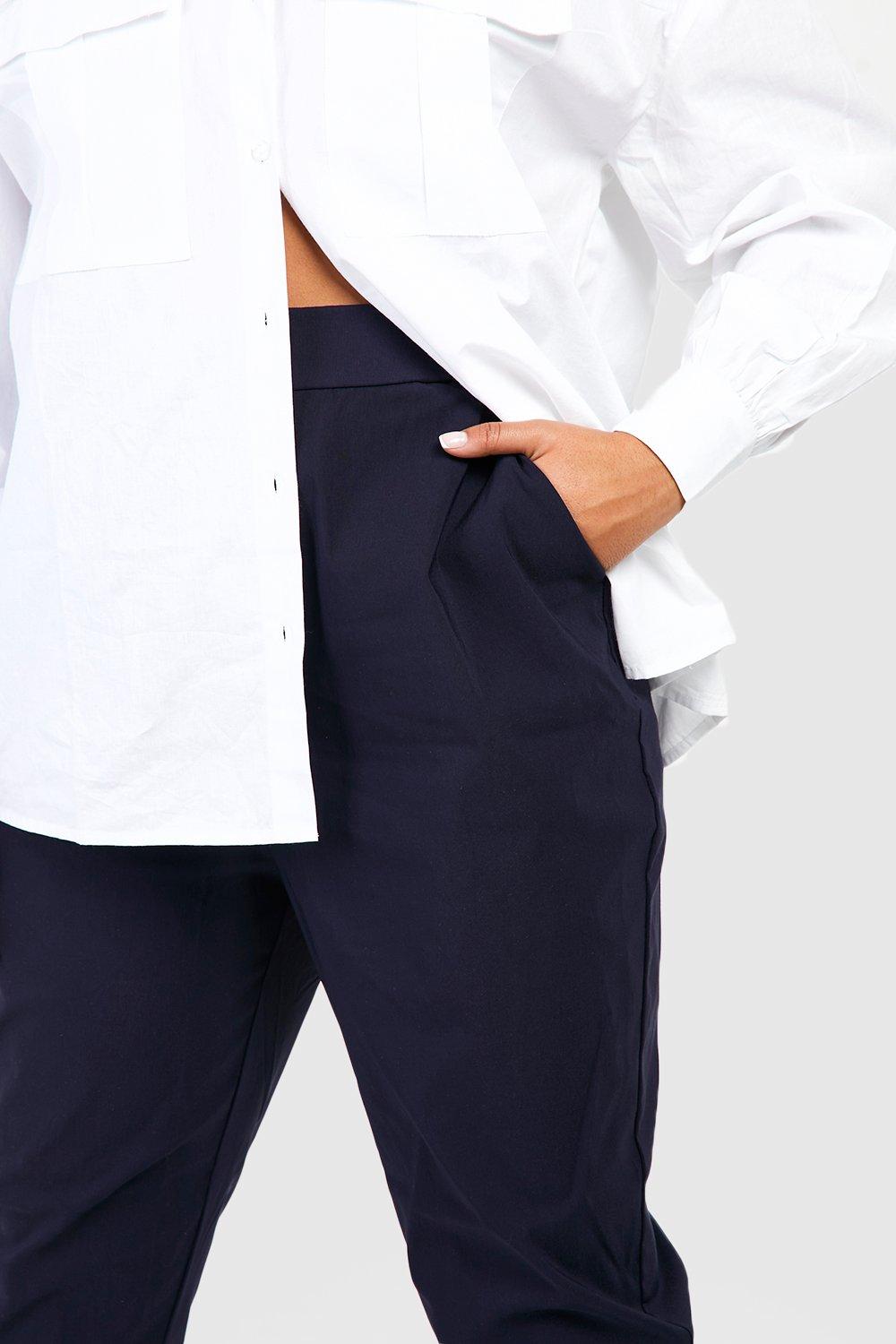 Plus Super Stretch Fitted Trousers