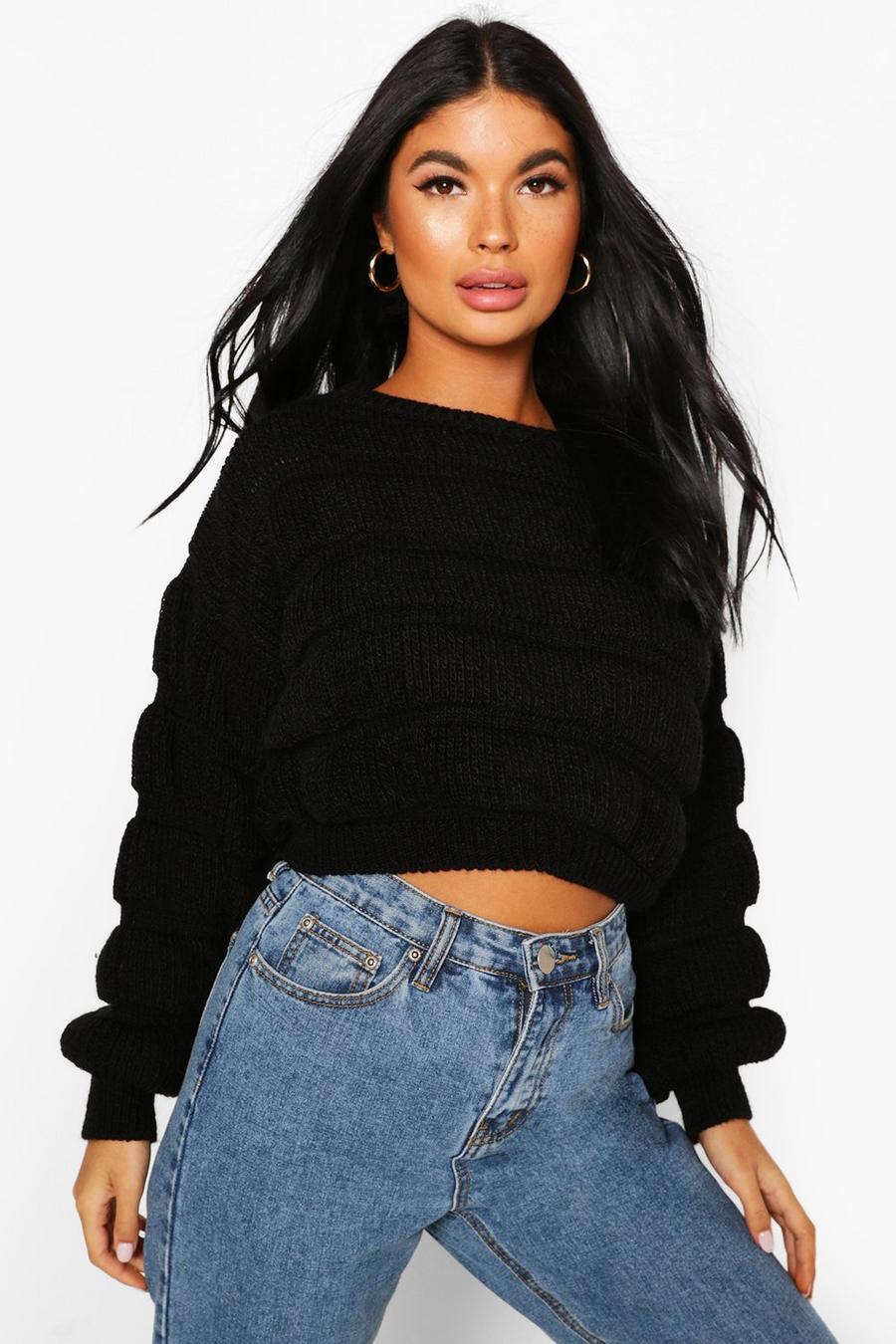 Petite Bubble Knit Sweater image number 1