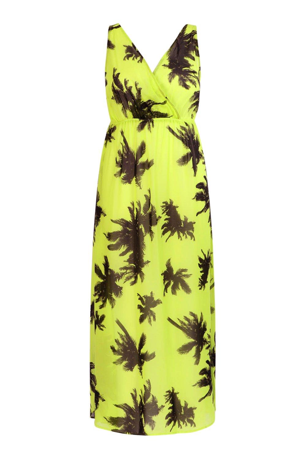 lime green beach dress