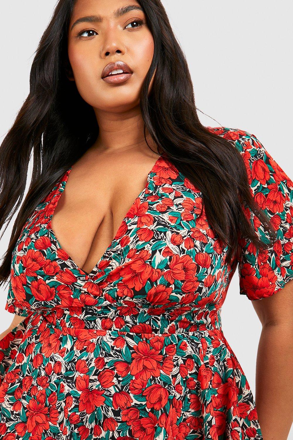 Plus size hot sale playsuit