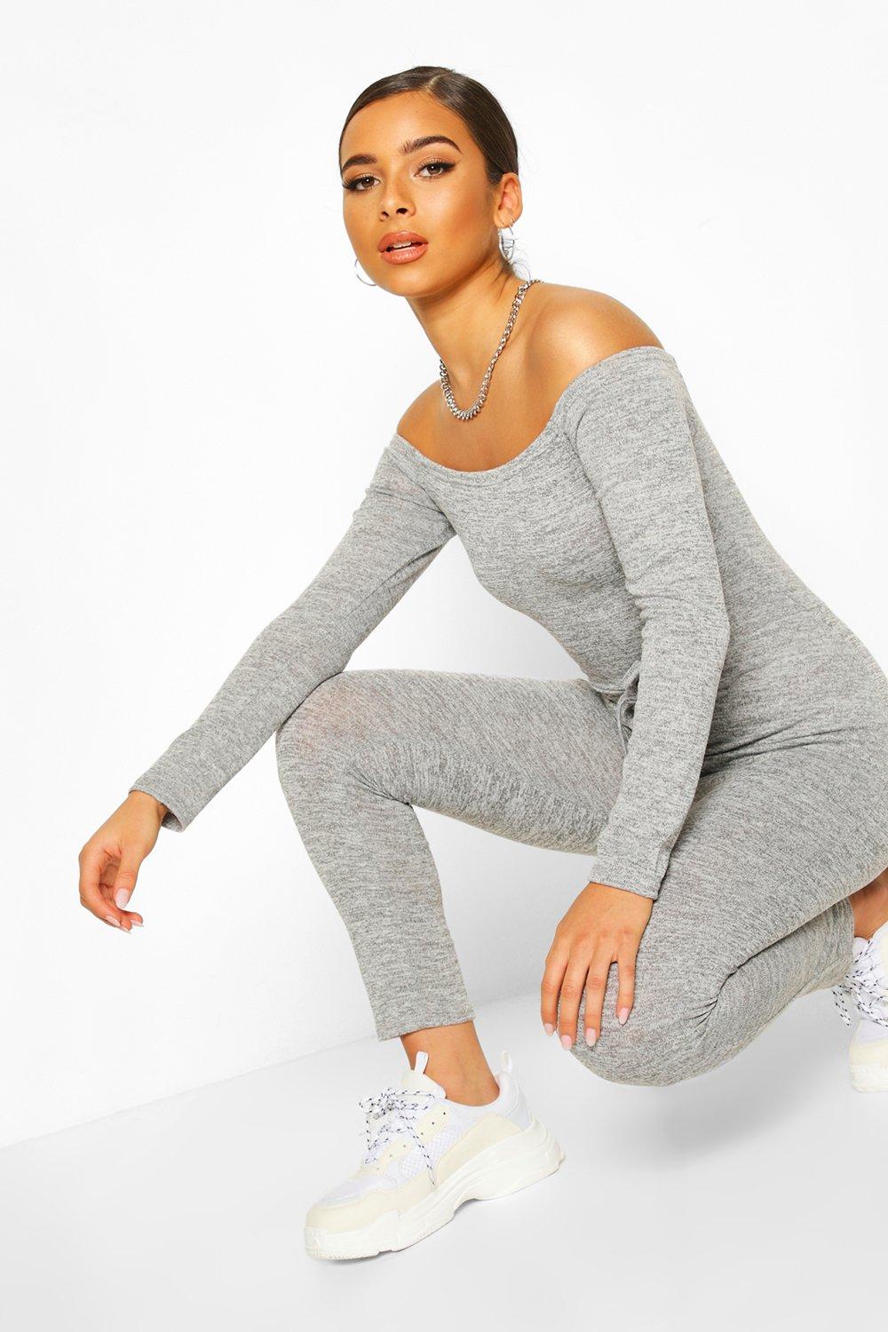 Petite Bardot Casual Jumpsuit