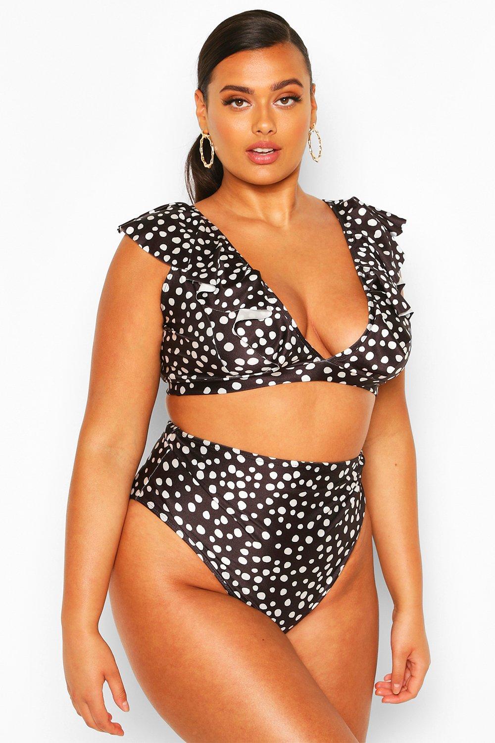 boohoo frill top