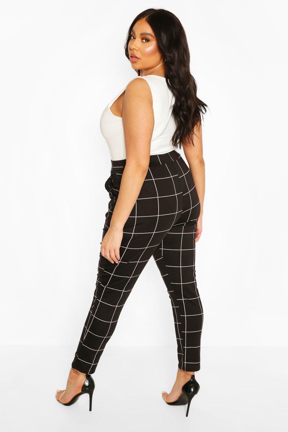 Grid pants outfit best sale