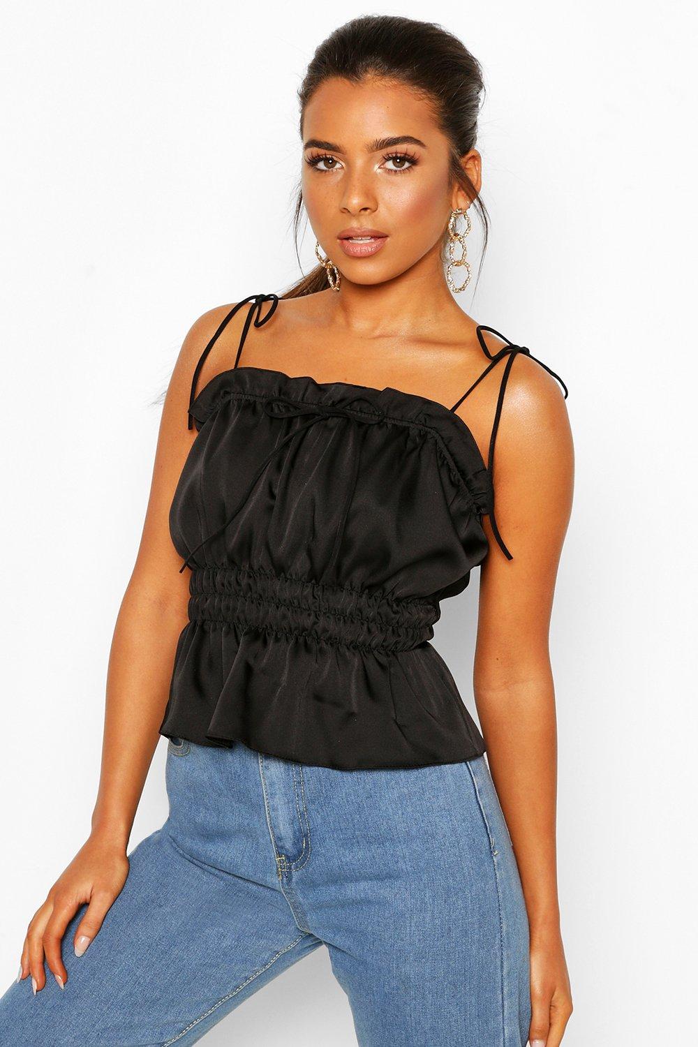 ruched waist top