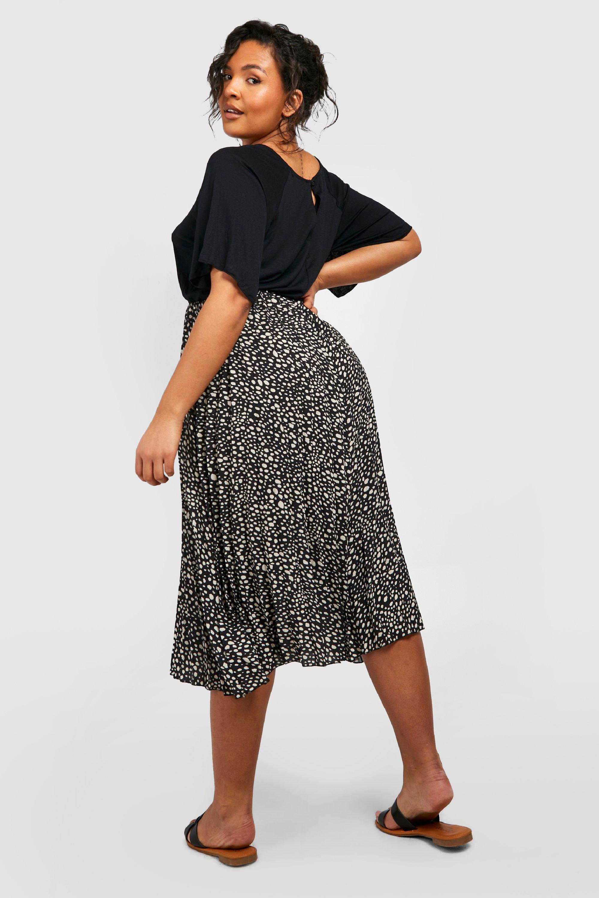 2 in 1 pleated skirt dress sale