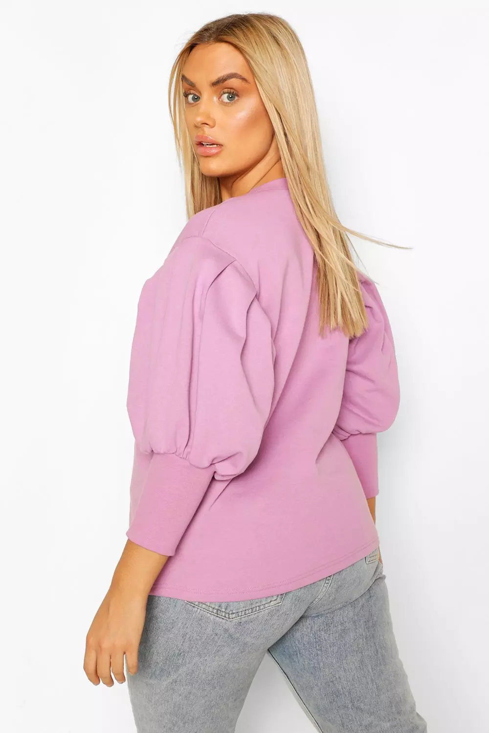 Plus Extreme Puff Sleeve Sweat